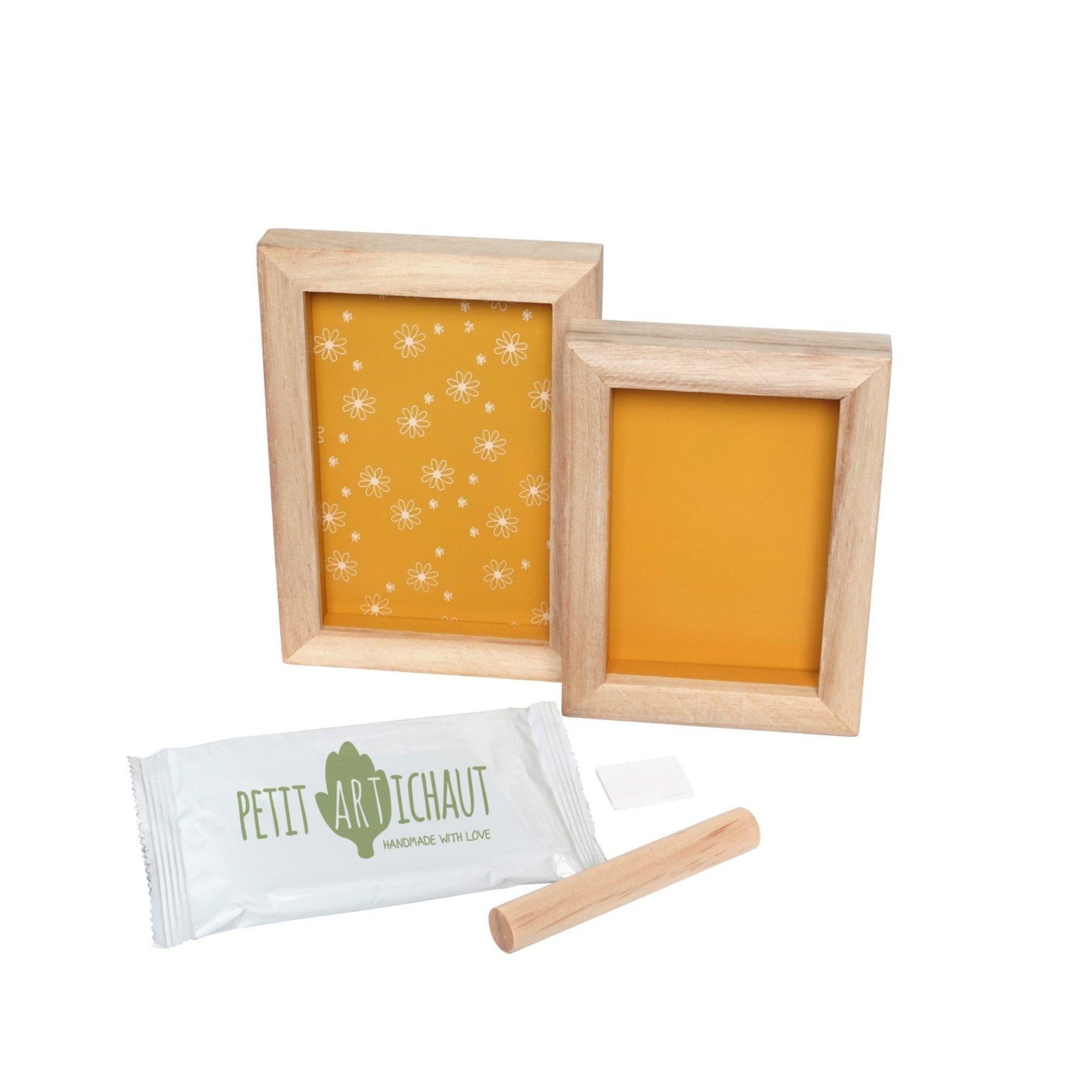 Duo Baby Frame - Baby Handprint & Photo Frame image number 2