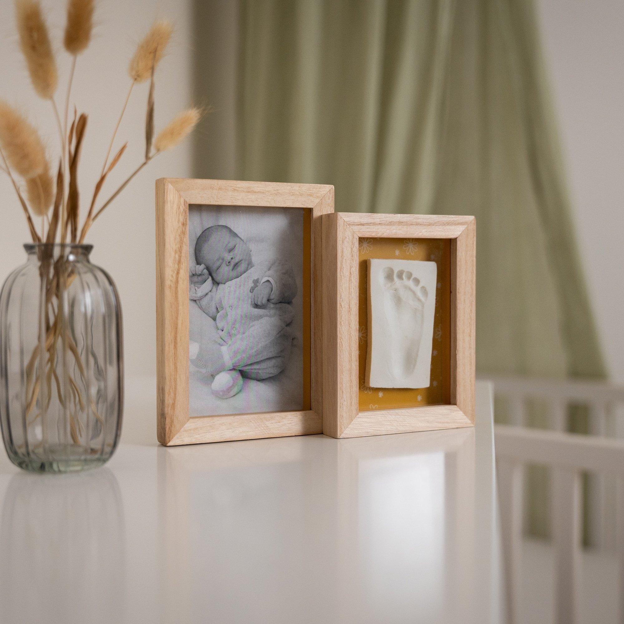 Duo Baby Frame - Baby Handprint & Photo Frame image number 4
