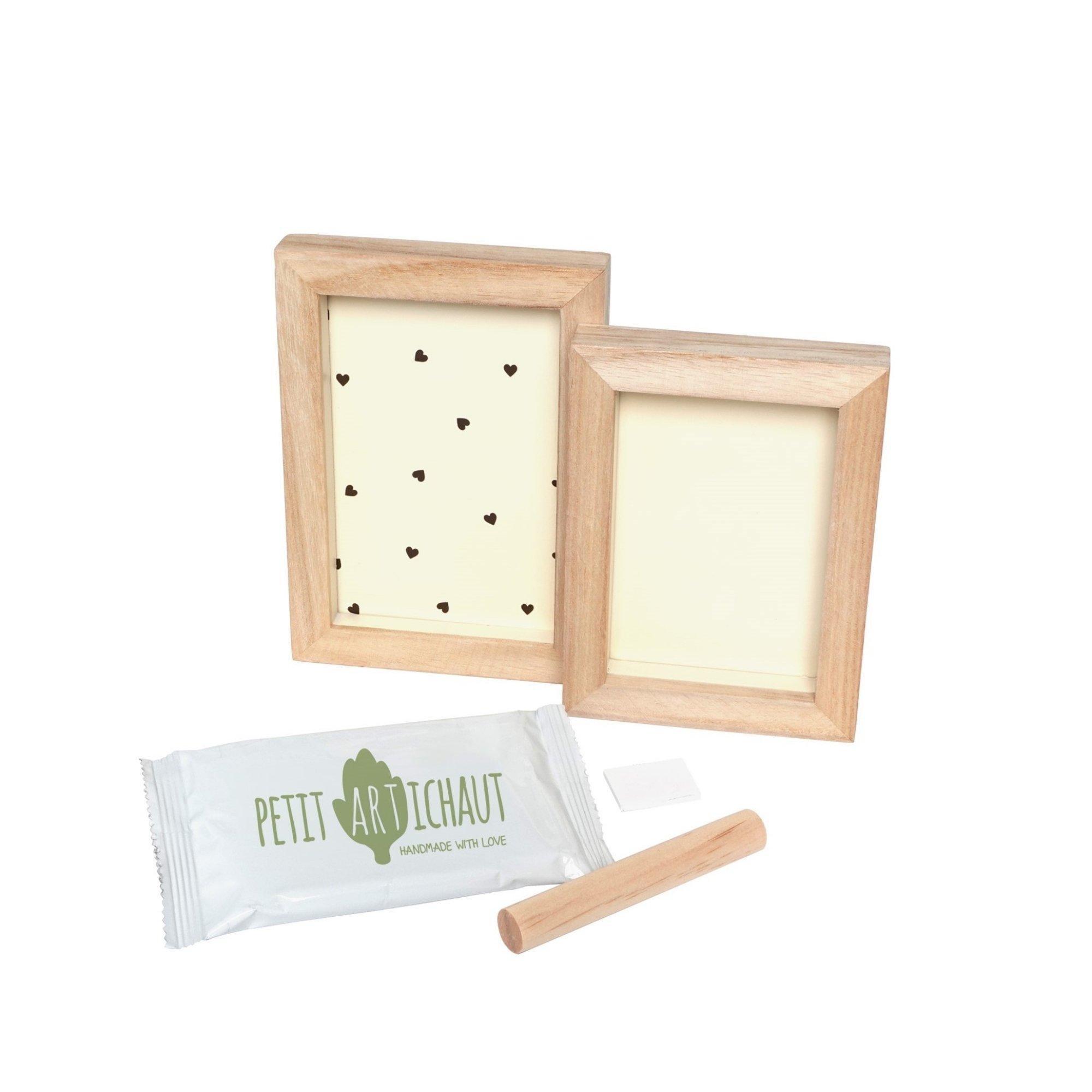 Duo Baby Frame - Baby Handprint & Photo Frame image number 2