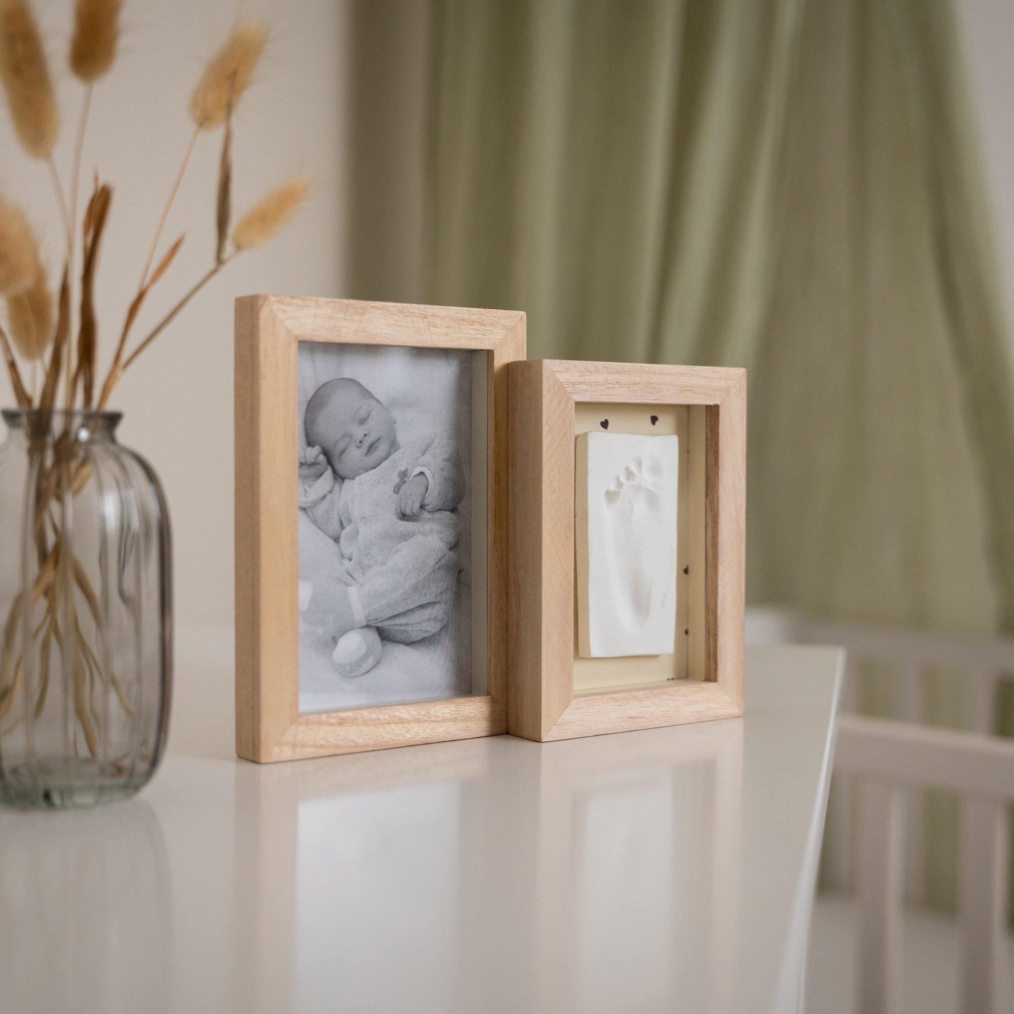 Duo Baby Frame - Baby Handprint & Photo Frame image number 4