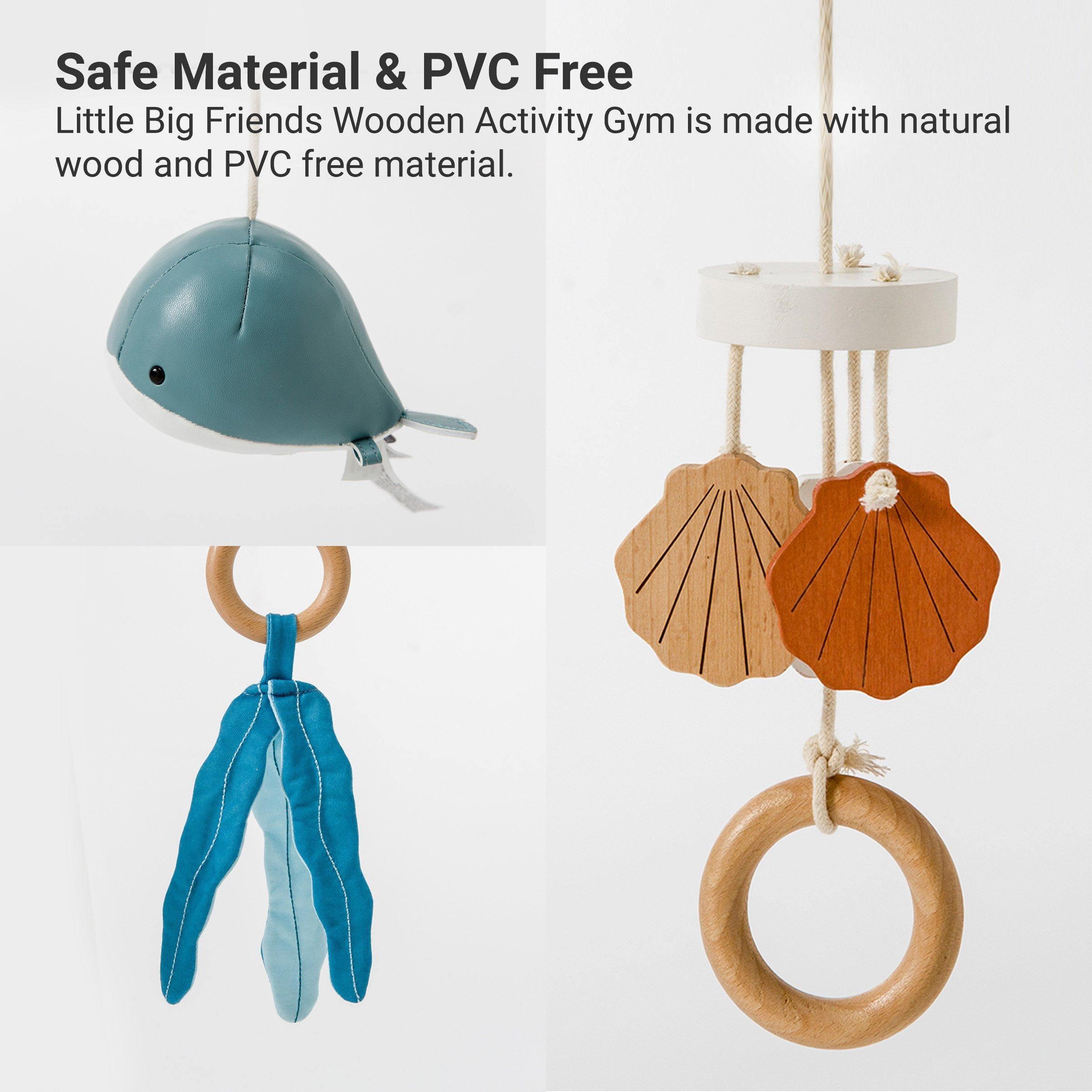 Wooden Activity Arch - Ocean, Baby Gym & Sensory Toys image number 2
