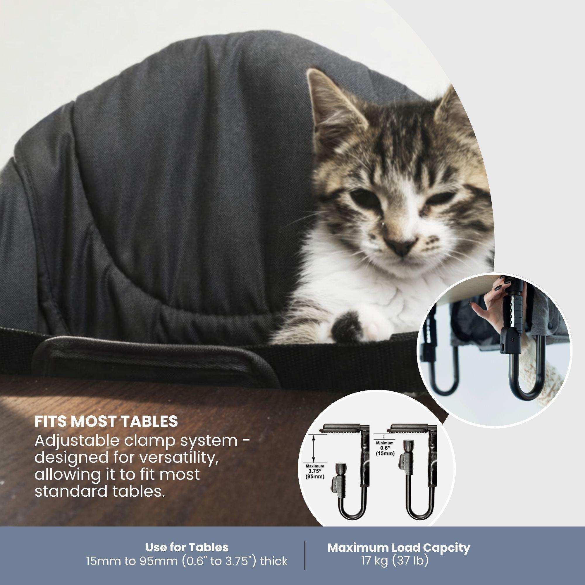 Pet Portable Table Chair Seat, Hook-On Highchair image number 4