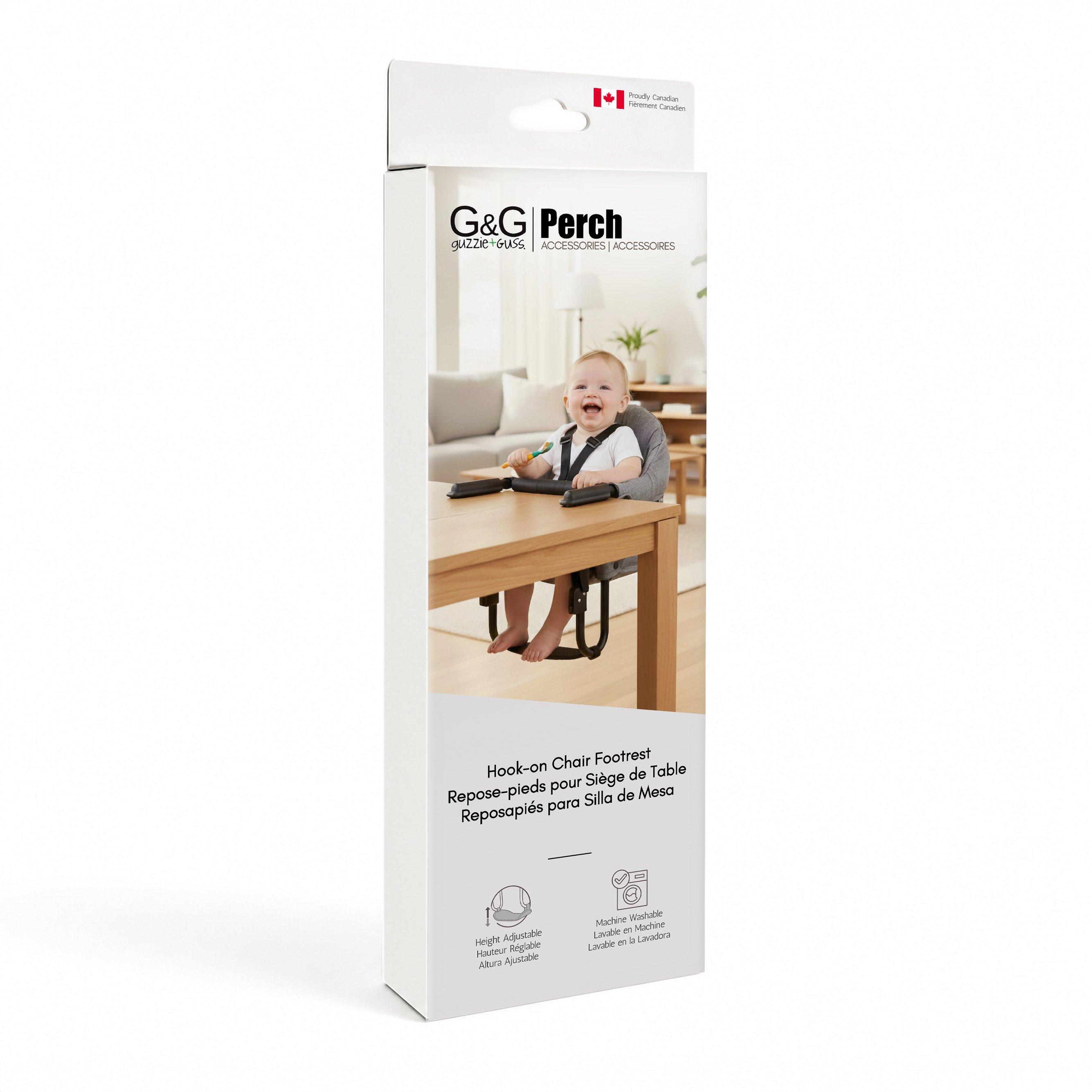 Perch Adjustable Footrest for Hook-On High Chair image number 4