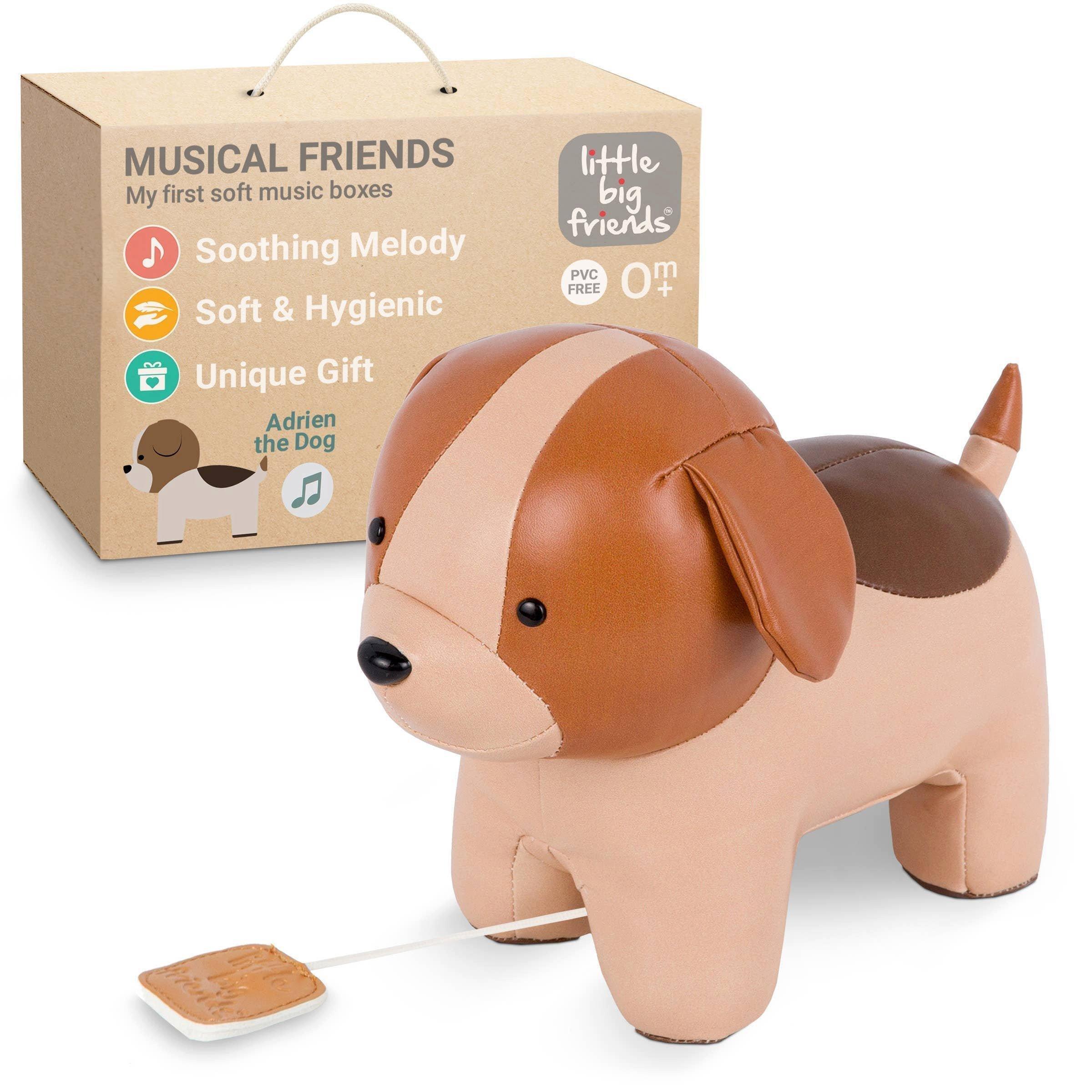 Musical Animals - Dog, Plush Baby Music Box image number 4