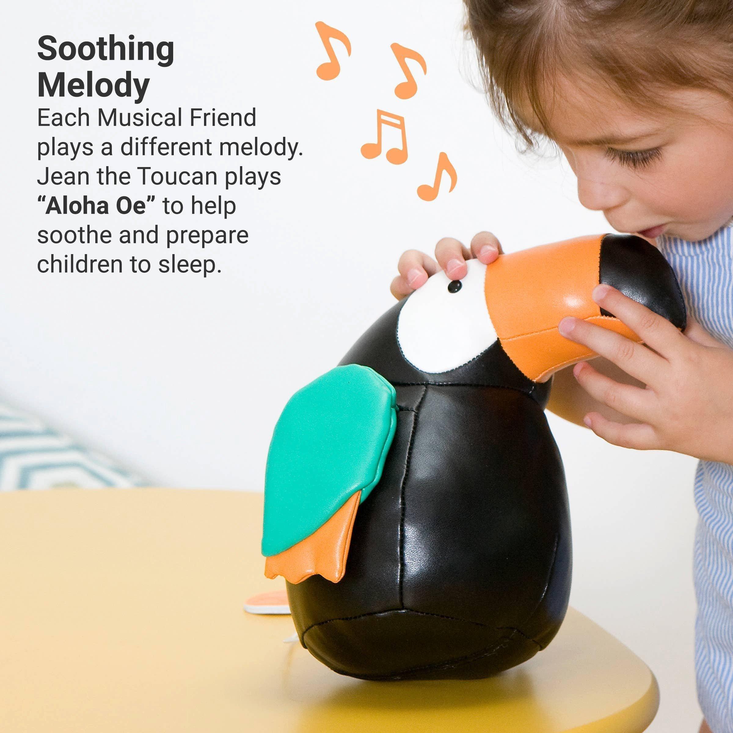 Musical Animals - Toucan, Plush Baby Music Box image number 4