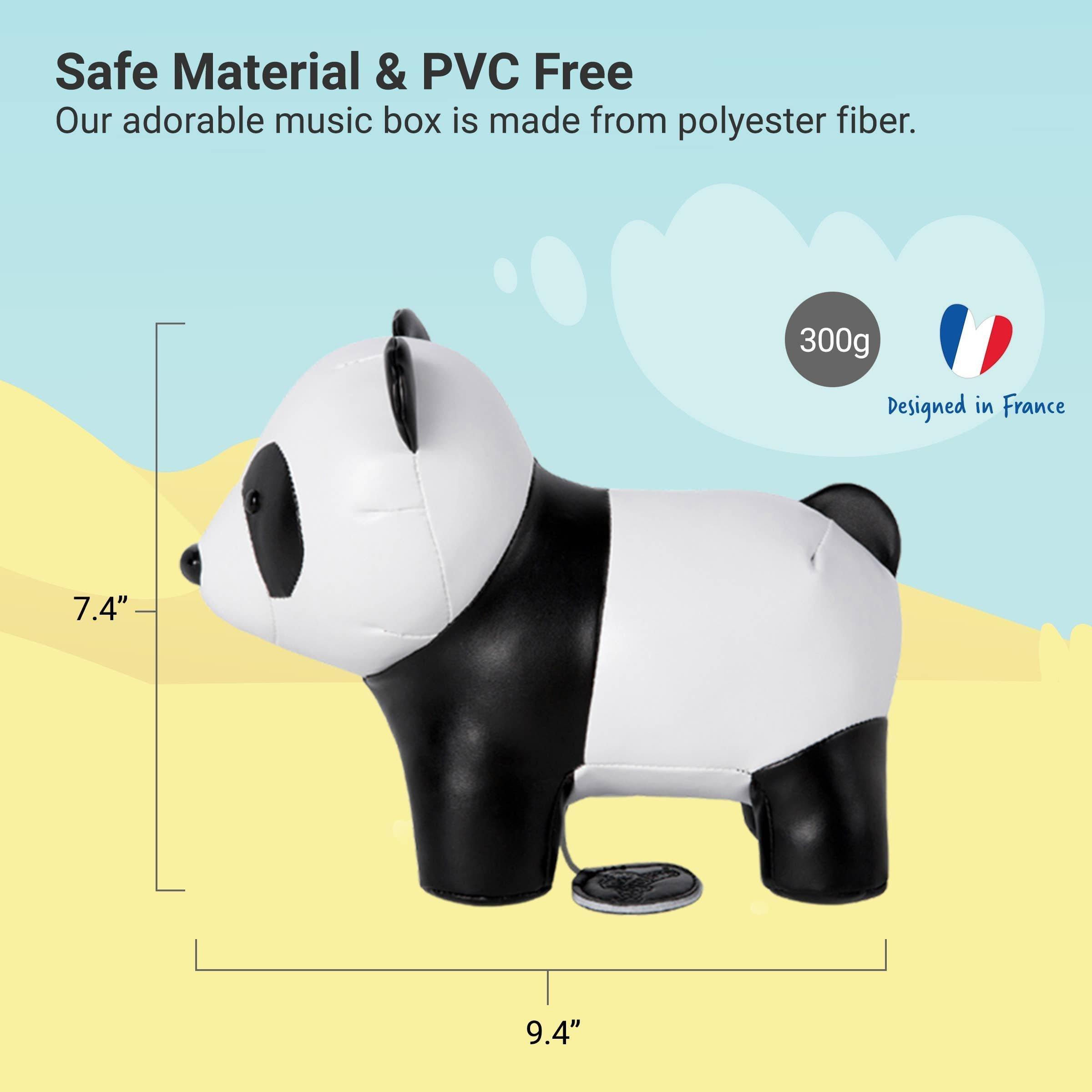 Musical Animals - Luca the Panda, Plush Baby Music Box image number 2