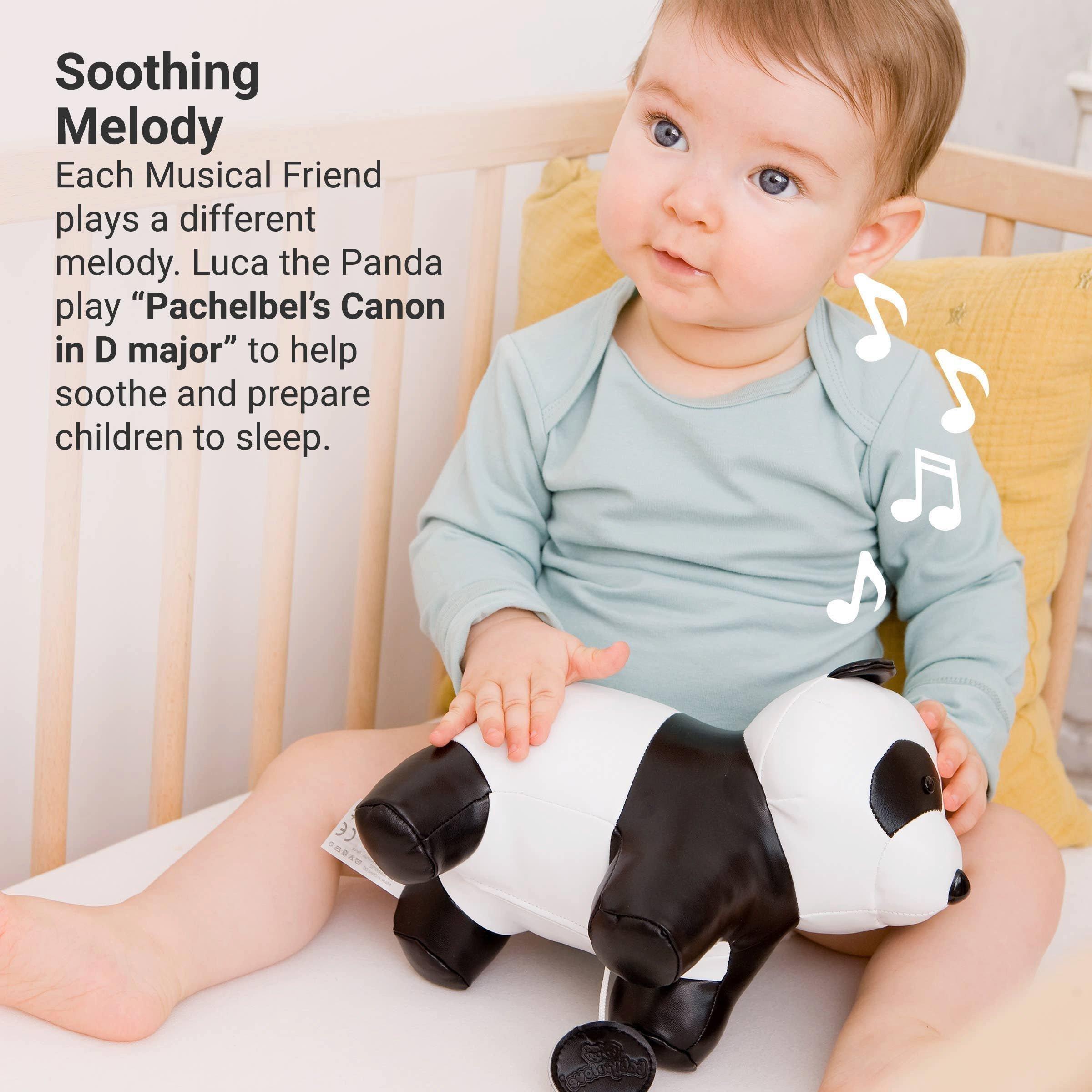 Musical Animals - Luca the Panda, Plush Baby Music Box image number 4