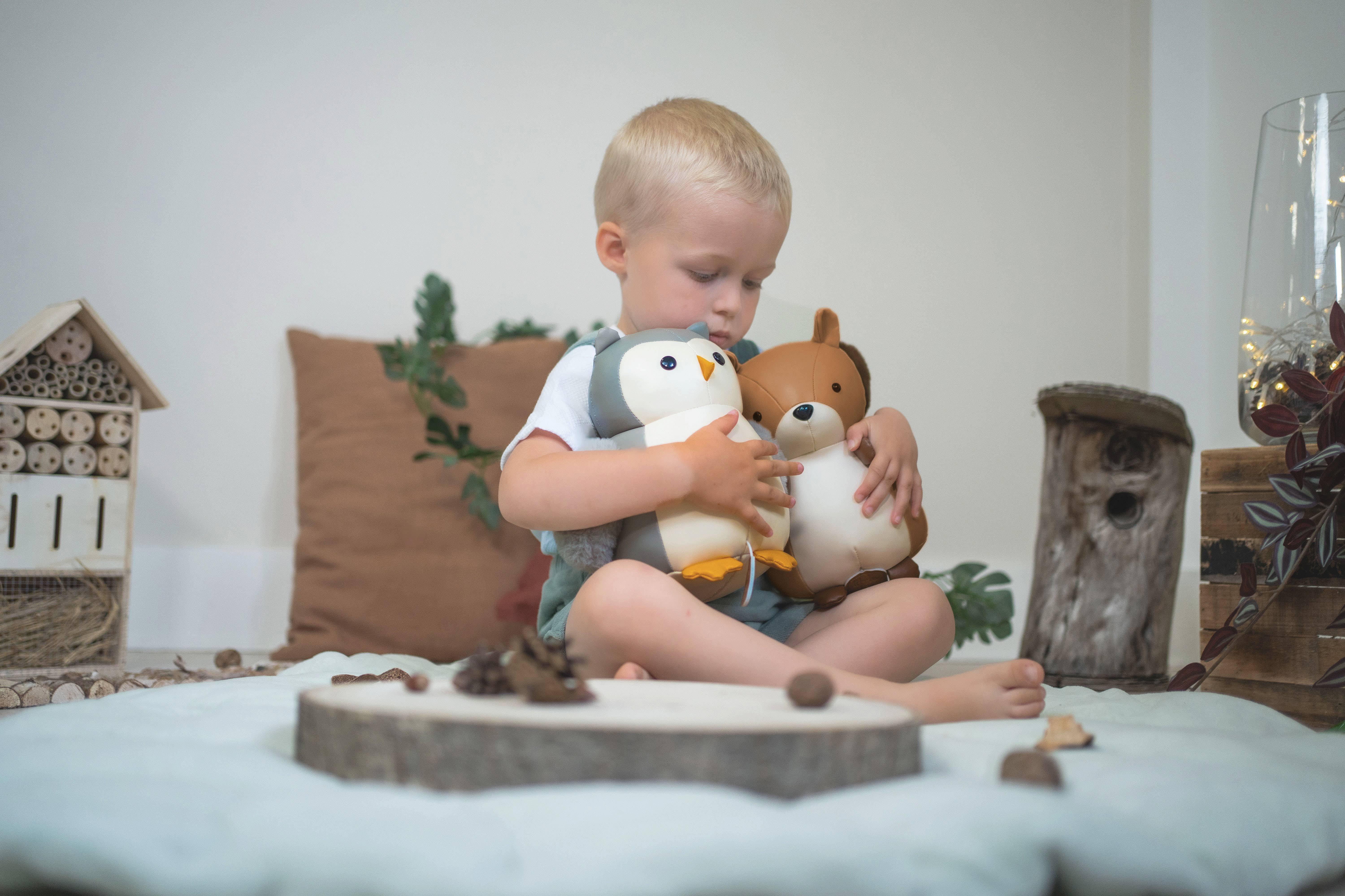 Musical Friends - Squirrel, Plush Baby Music Box image number 1