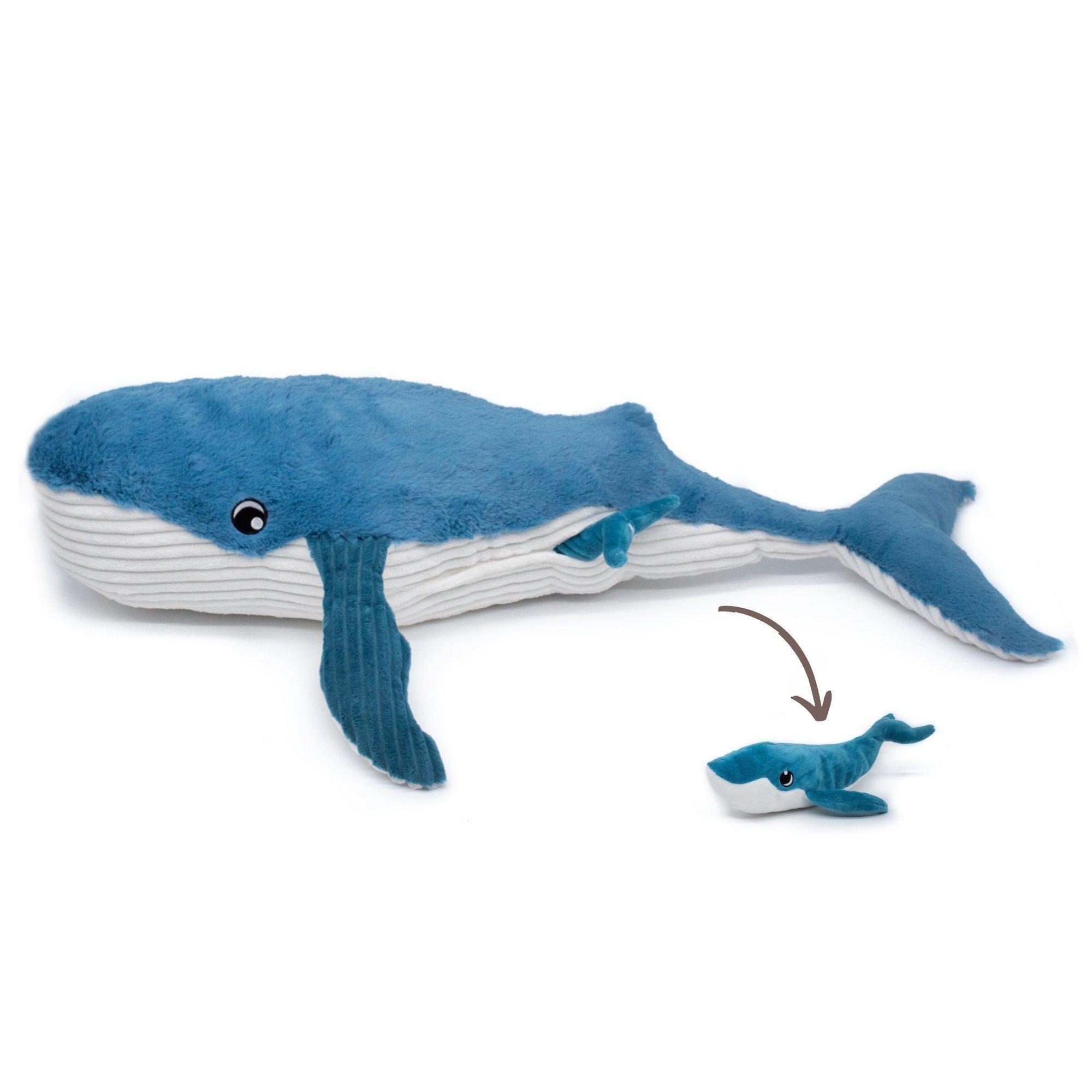 Whale Mom and Her Baby - Secret Keeper Plush Toy image number 2