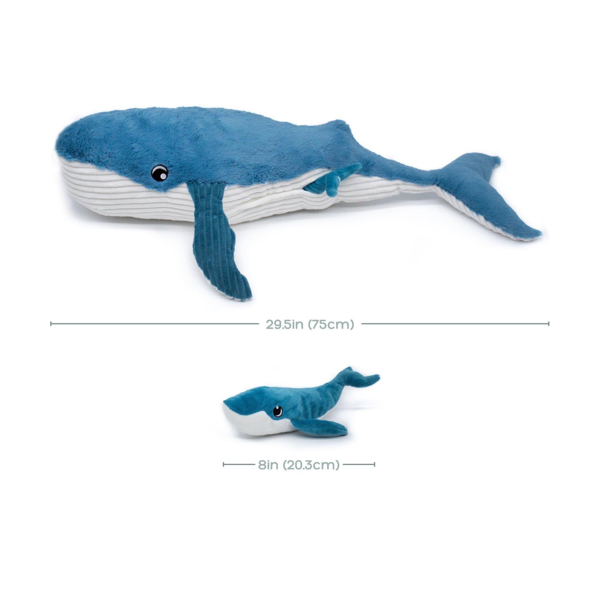 Whale Mom and Her Baby - Secret Keeper Plush Toy image number 1