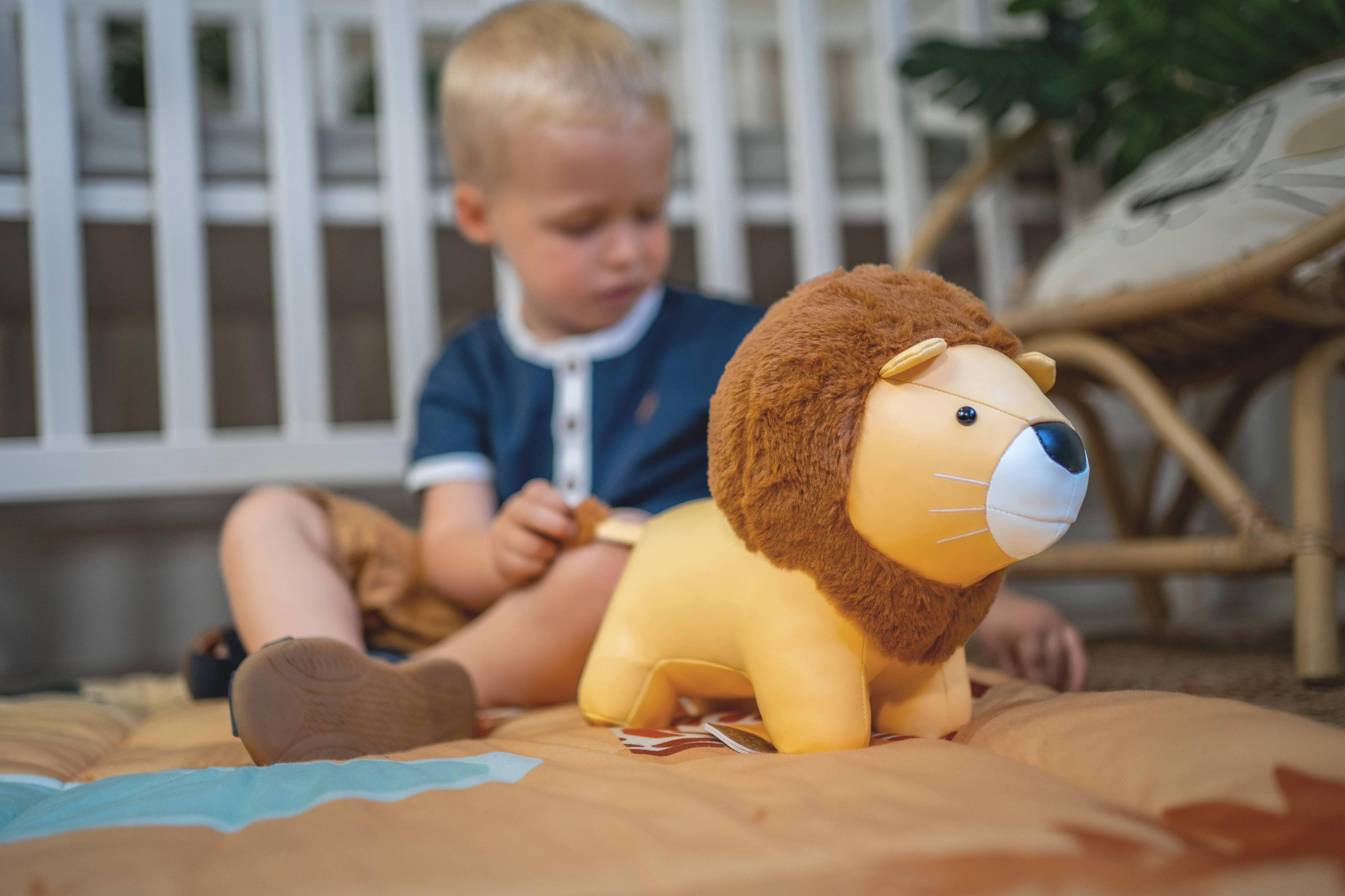 Musical Friends - Lion, Plush Baby Music Box image number 3