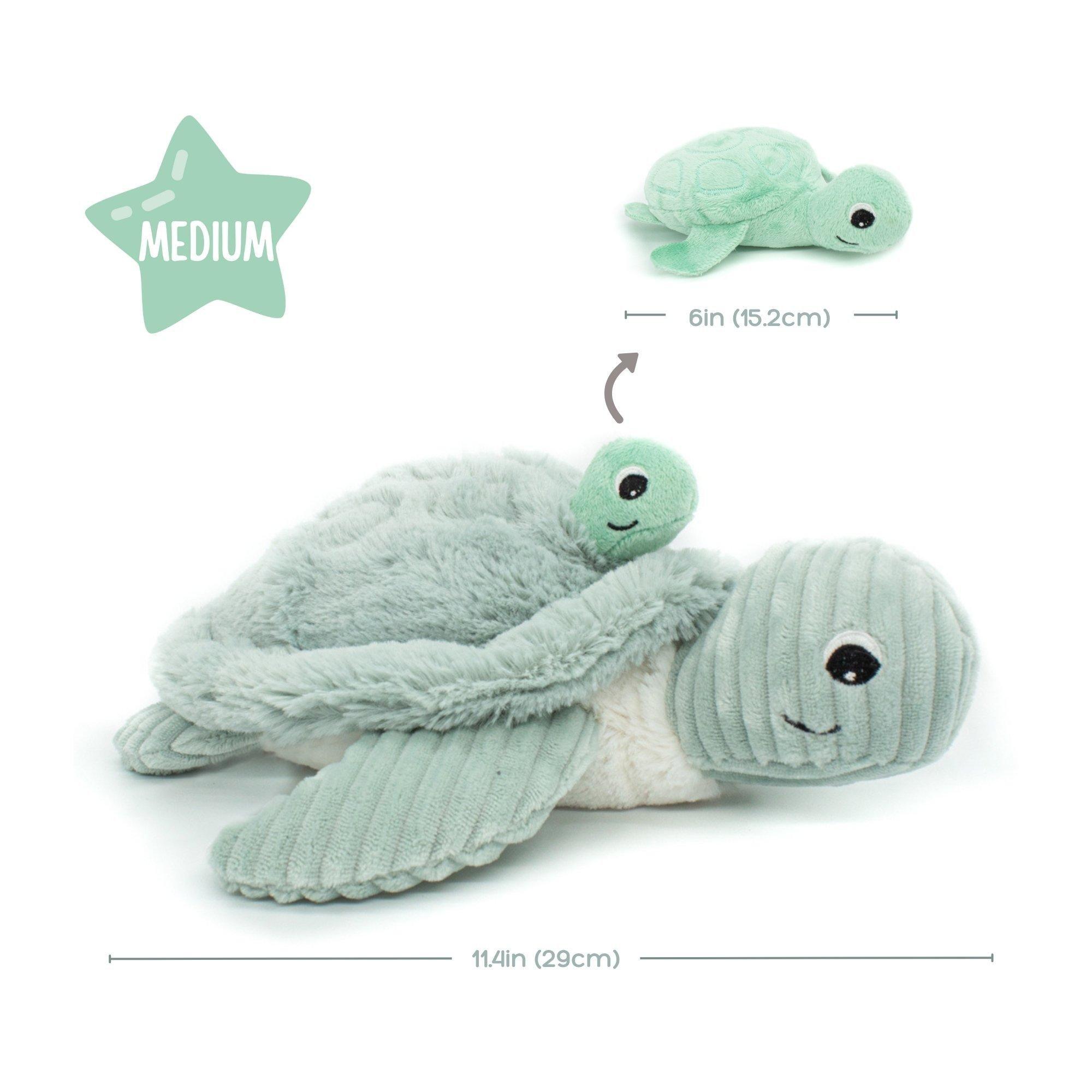 Sea Turtle Mom & Her Baby - Secret Keeper Plush Toy image number 1