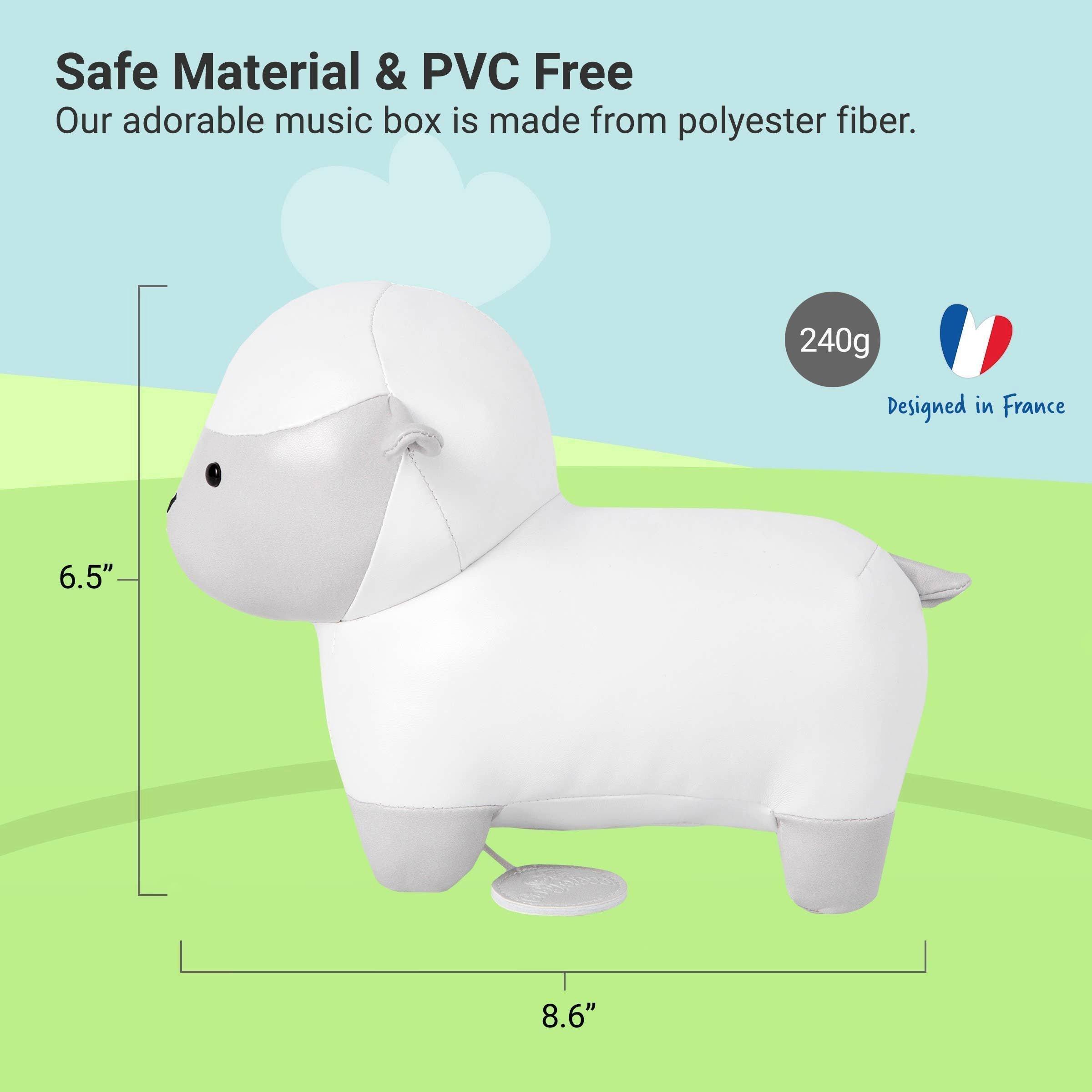 Musical Animals - Sheep, Plush Baby Music Box image number 2