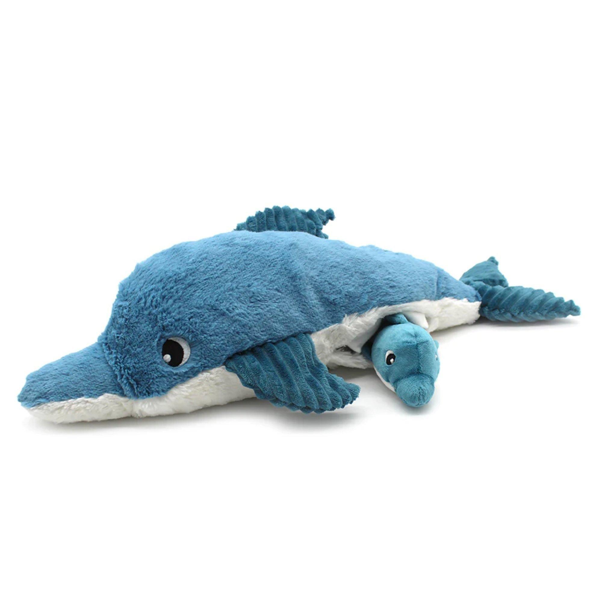 Dolphin Mom & Her Baby - Secret Keeper Plush Toy image number 2
