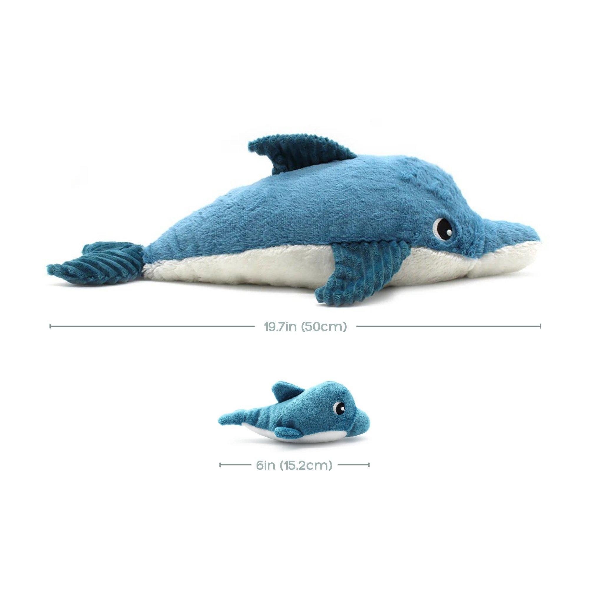Dolphin Mom & Her Baby - Secret Keeper Plush Toy image number 1