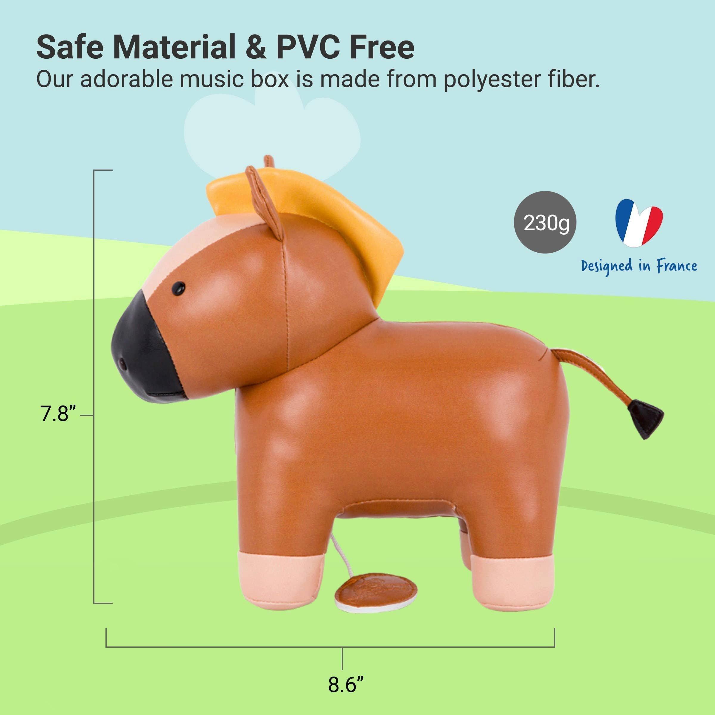 Musical Animals - Horse, Plush Baby Music Box image number 2