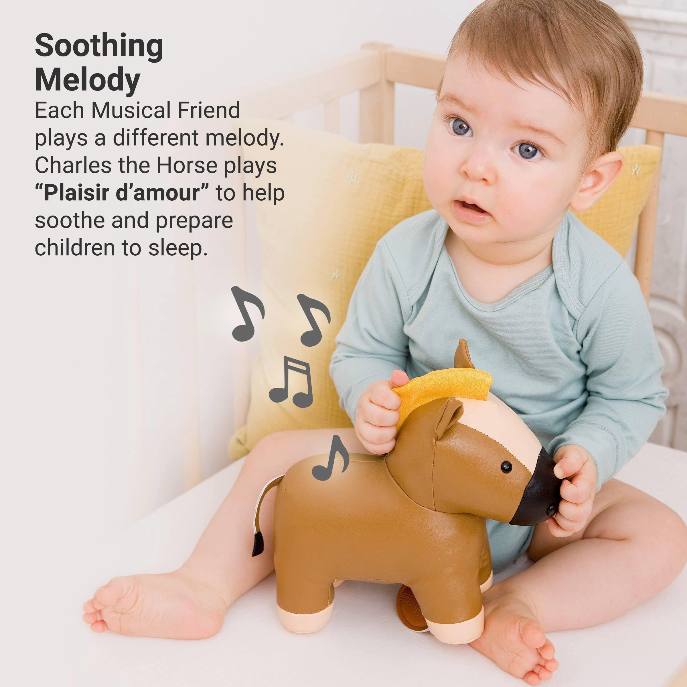 Musical Animals - Horse, Plush Baby Music Box image number 4