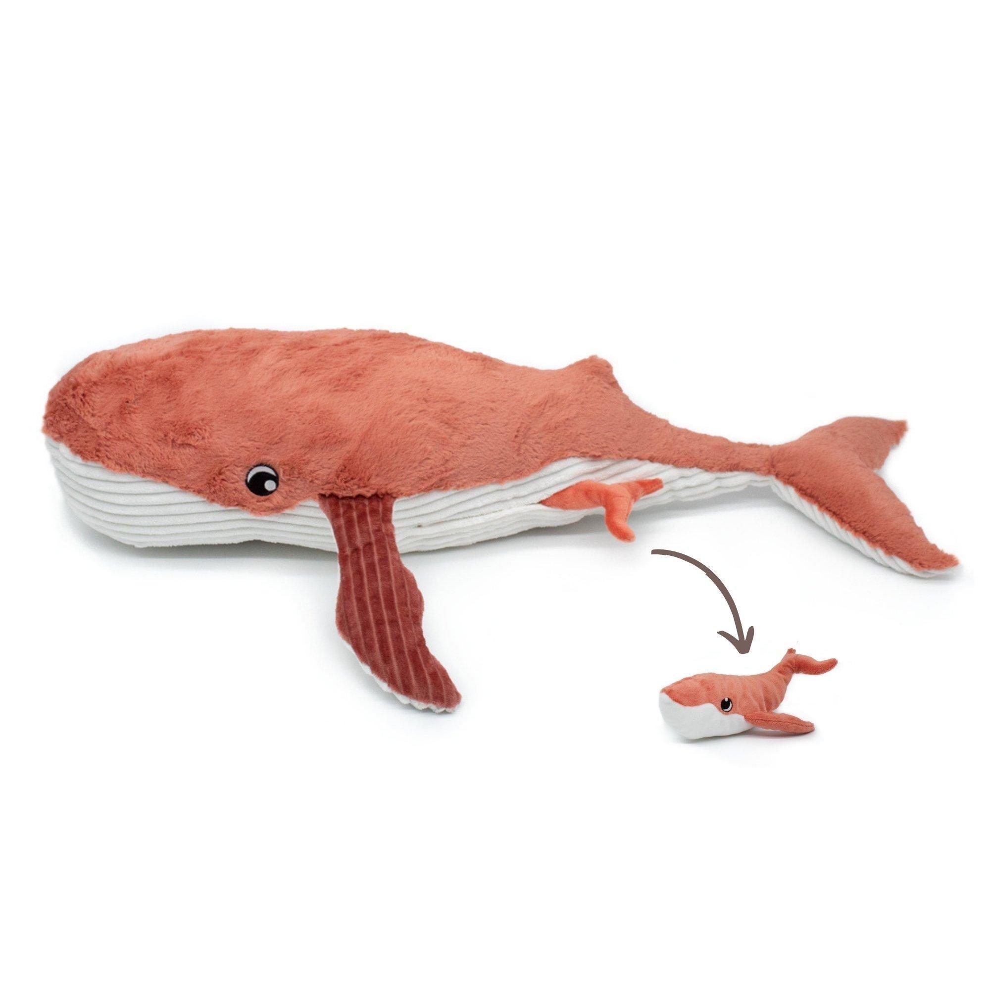 Whale Mom and Her Baby - Secret Keeper Plush Toy image number 2