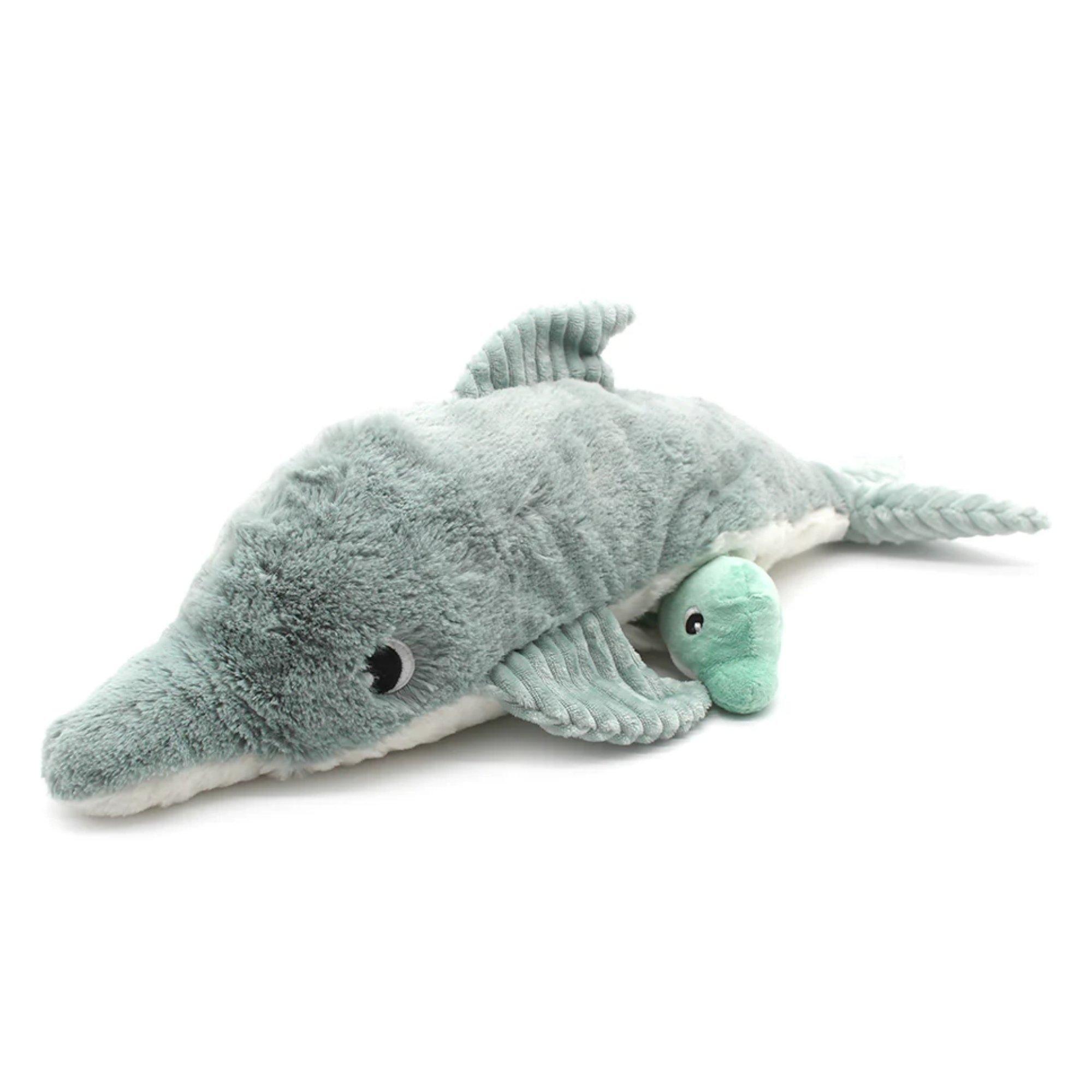 Dolphin Mom & Her Baby - Secret Keeper Plush Toy image number 2