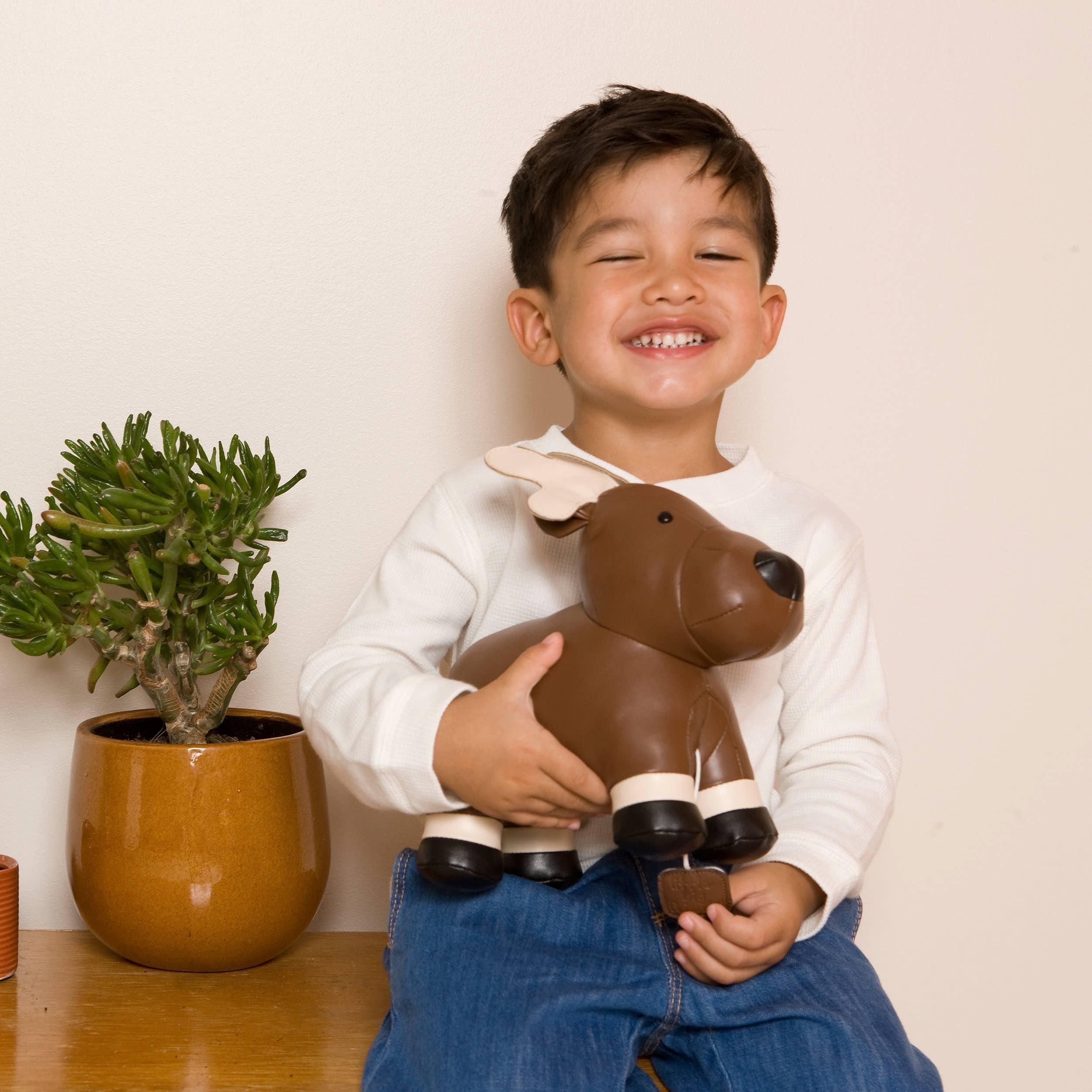 Musical Animals - Moose, Plush Baby Music Box image number 2