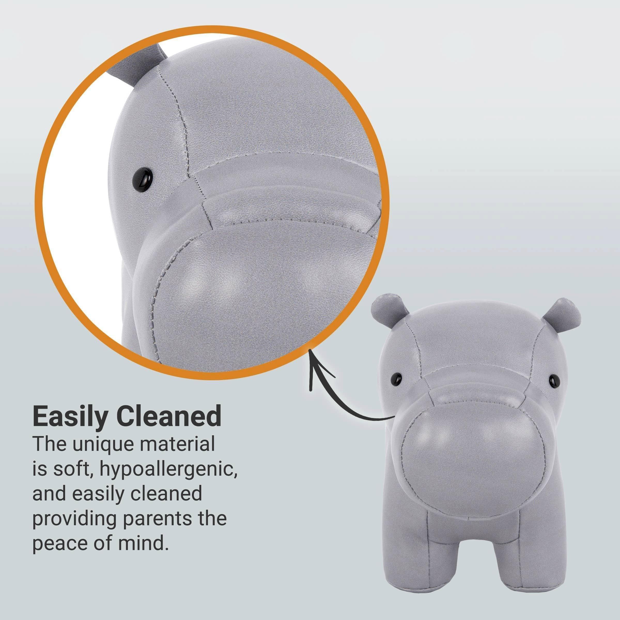 Musical Animals - Hippo, Plush Baby Music Box image number 3