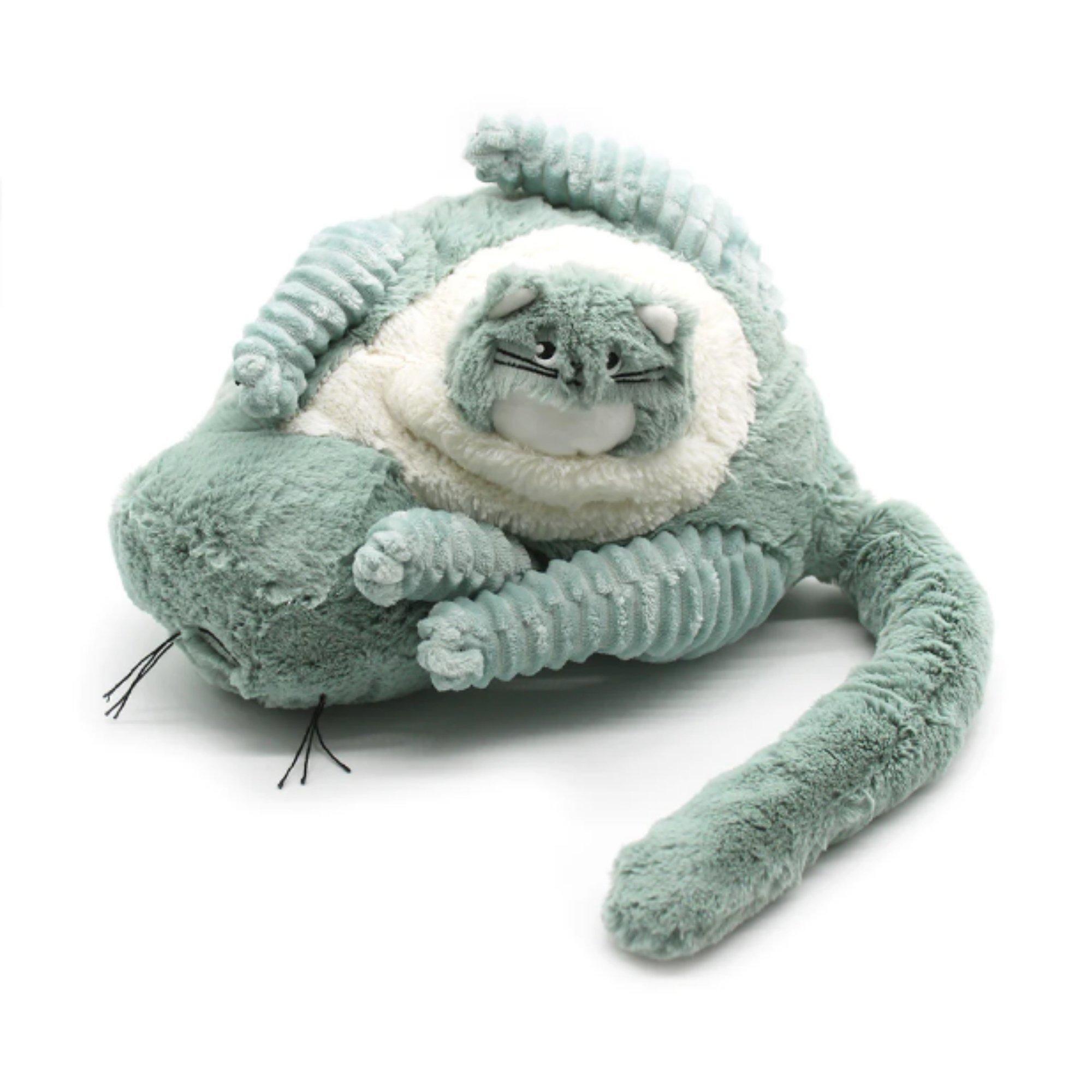 Cat Mom & Her Baby - Secret Keeper Plush Toy image number 2