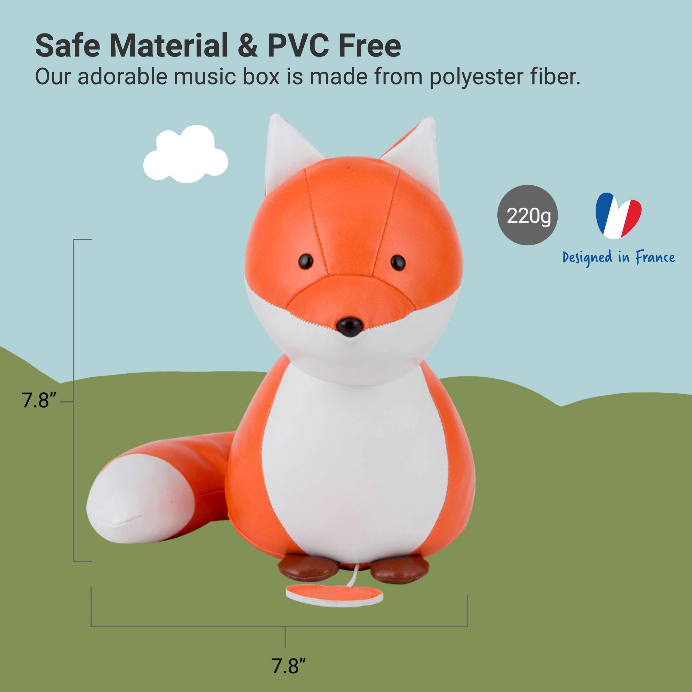 Musical Animals - Fox, Plush Baby Music Box image number 2