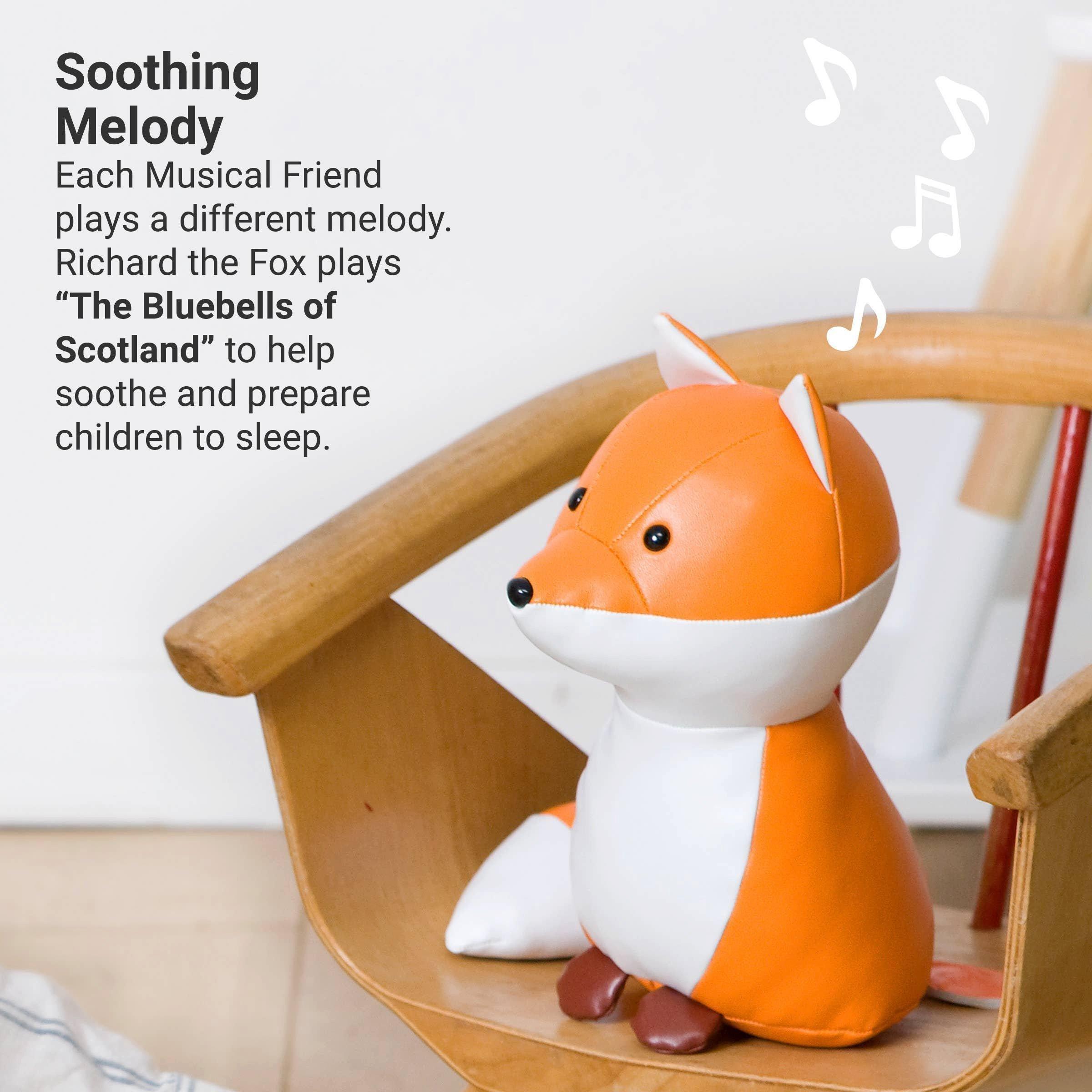 Musical Animals - Fox, Plush Baby Music Box image number 4