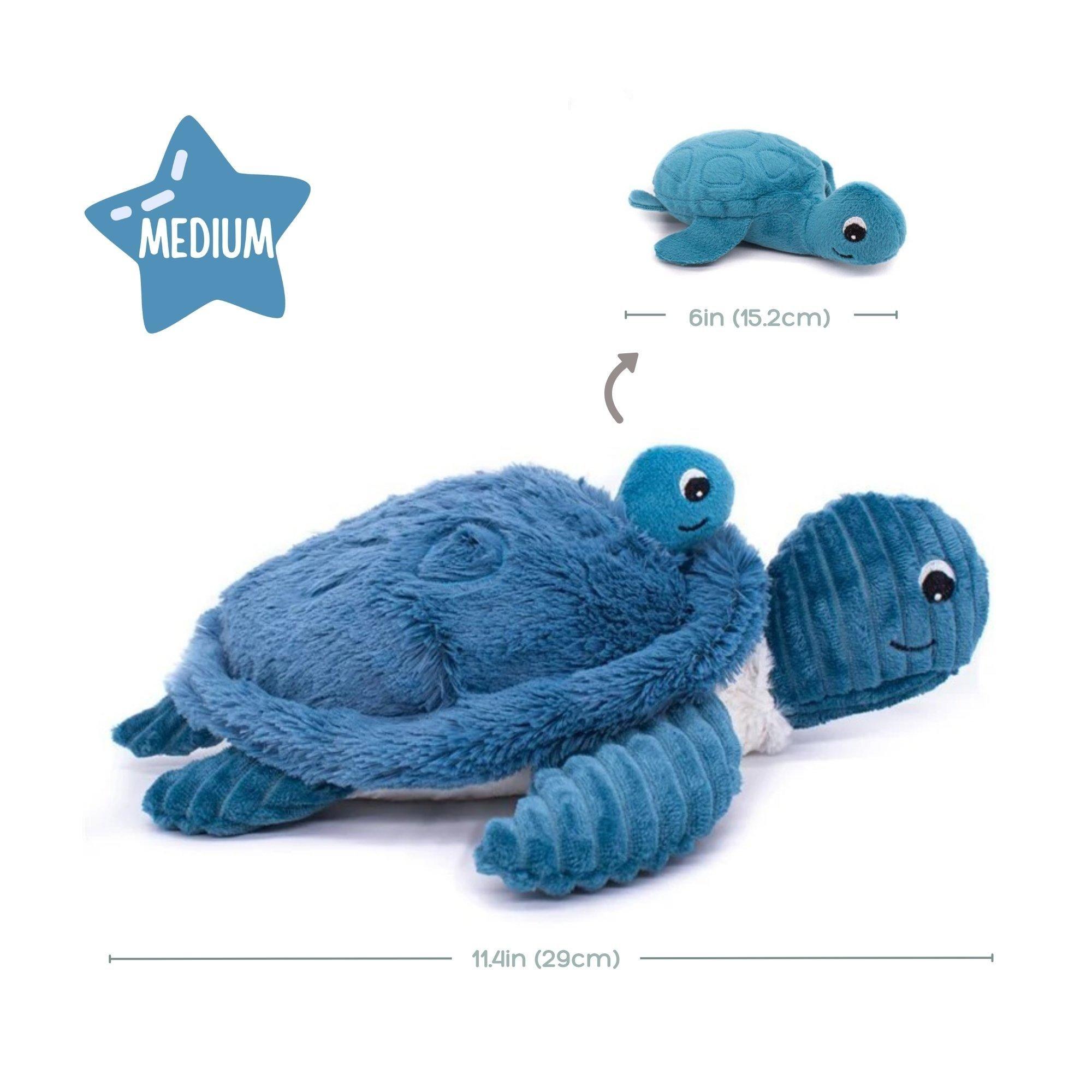Sea Turtle Mom & Her Baby - Secret Keeper Plush Toy image number 1