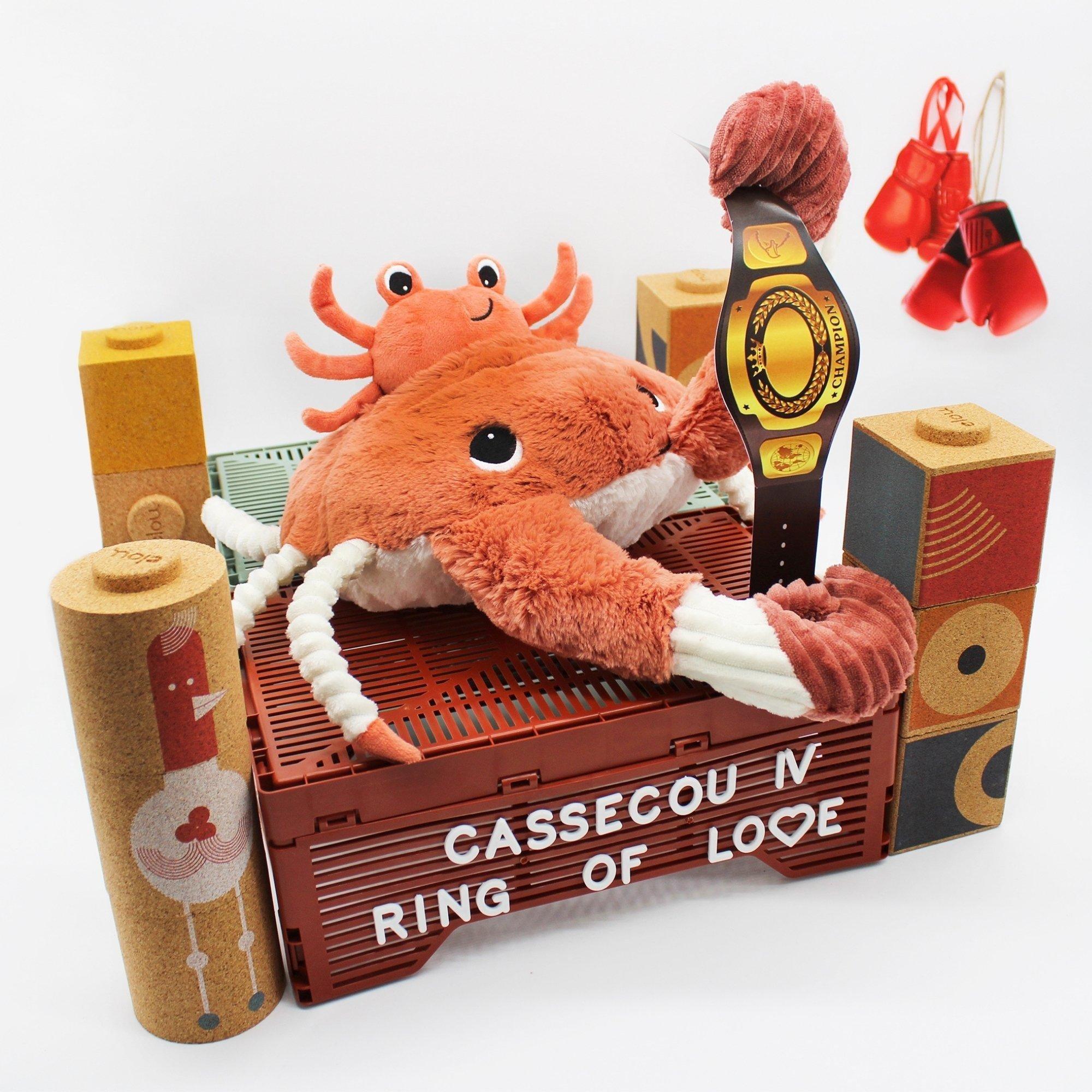 Crab Mom & Her Baby - Secret Keeper Plush Toy image number 3