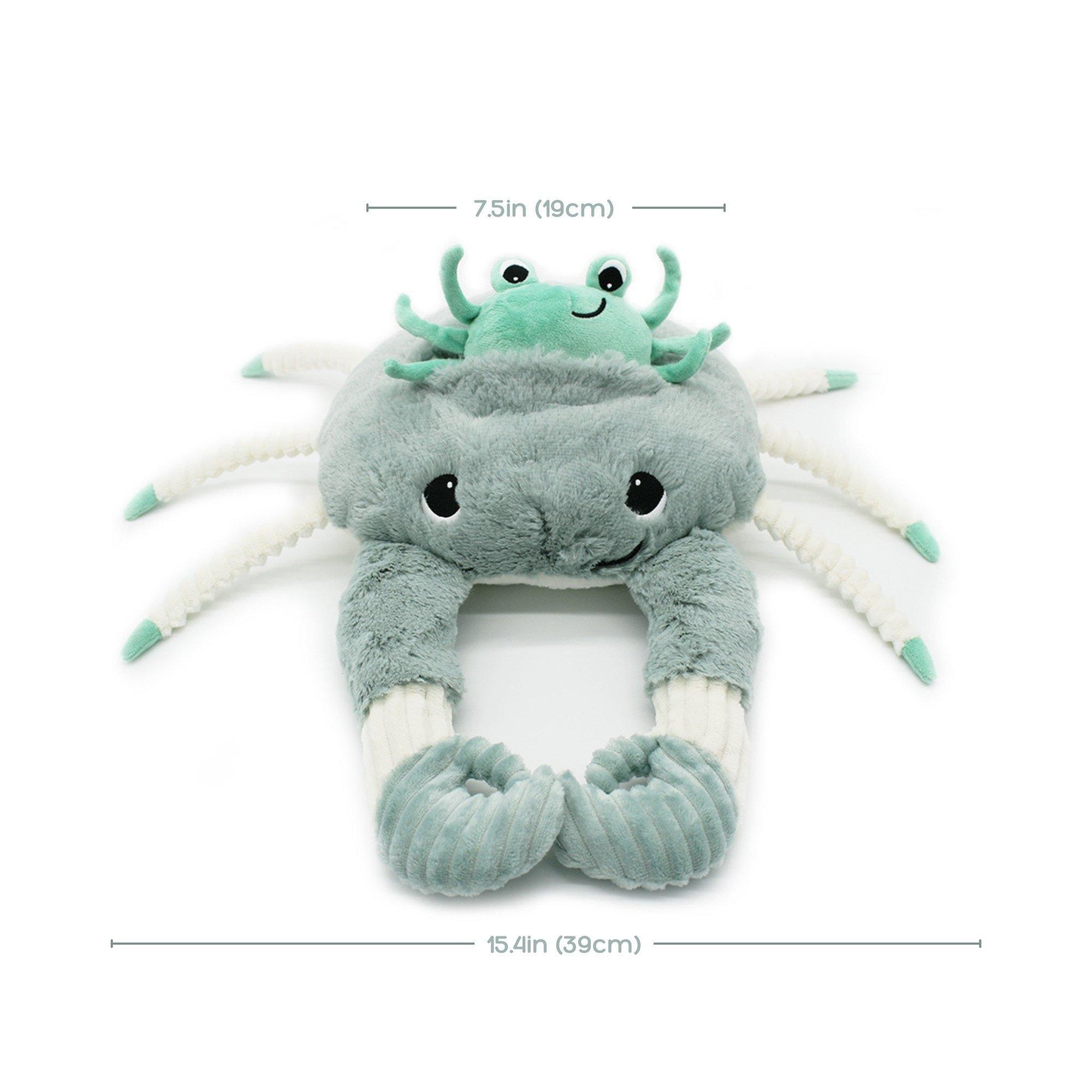 Crab Mom & Her Baby - Secret Keeper Plush Toy image number 1