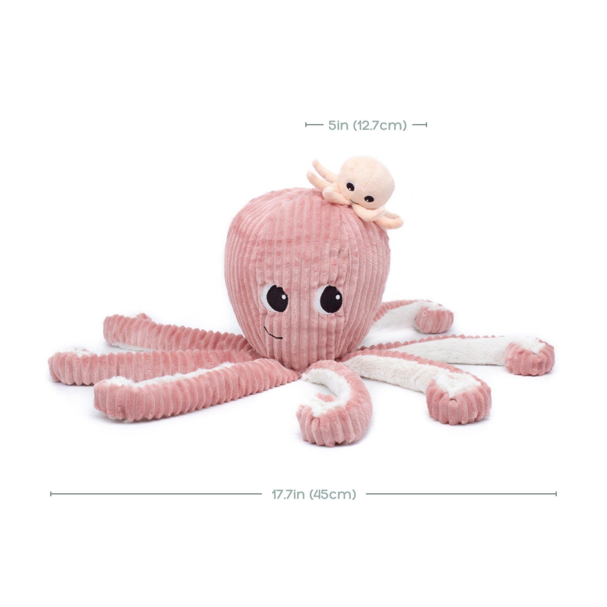 Octopus Mom & Her Baby  - Secret Keeper Plush Toy image number 1