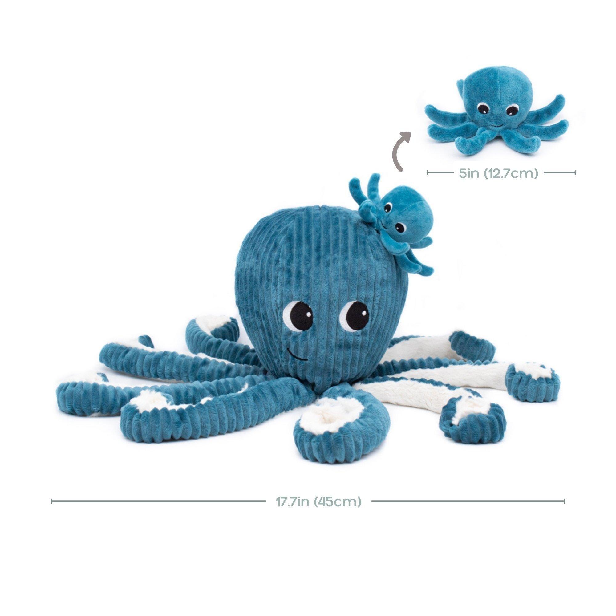 Octopus Mom & Her Baby  - Secret Keeper Plush Toy image number 1