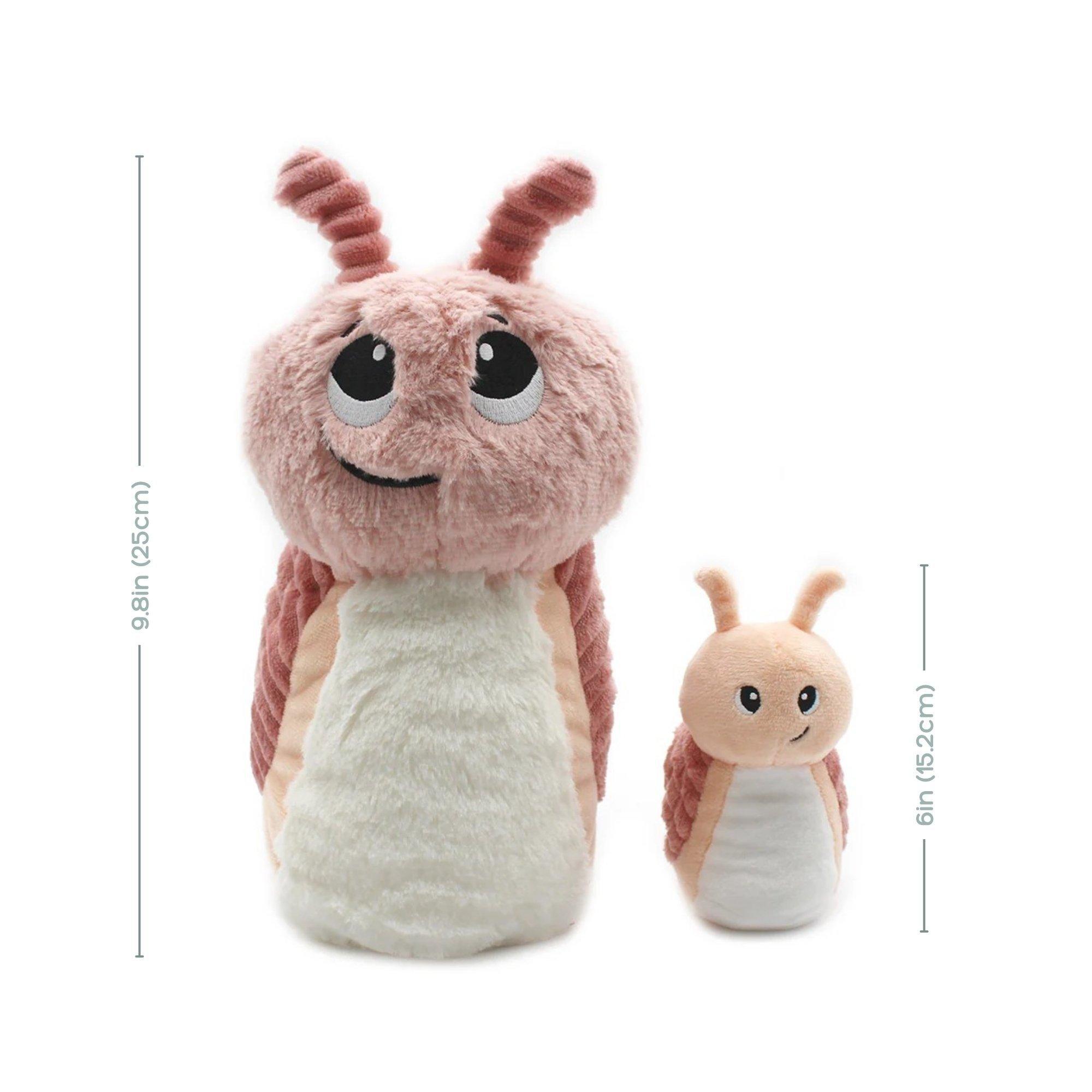 Snail Mom and Her Baby - Secret Keeper Plush Toy image number 1