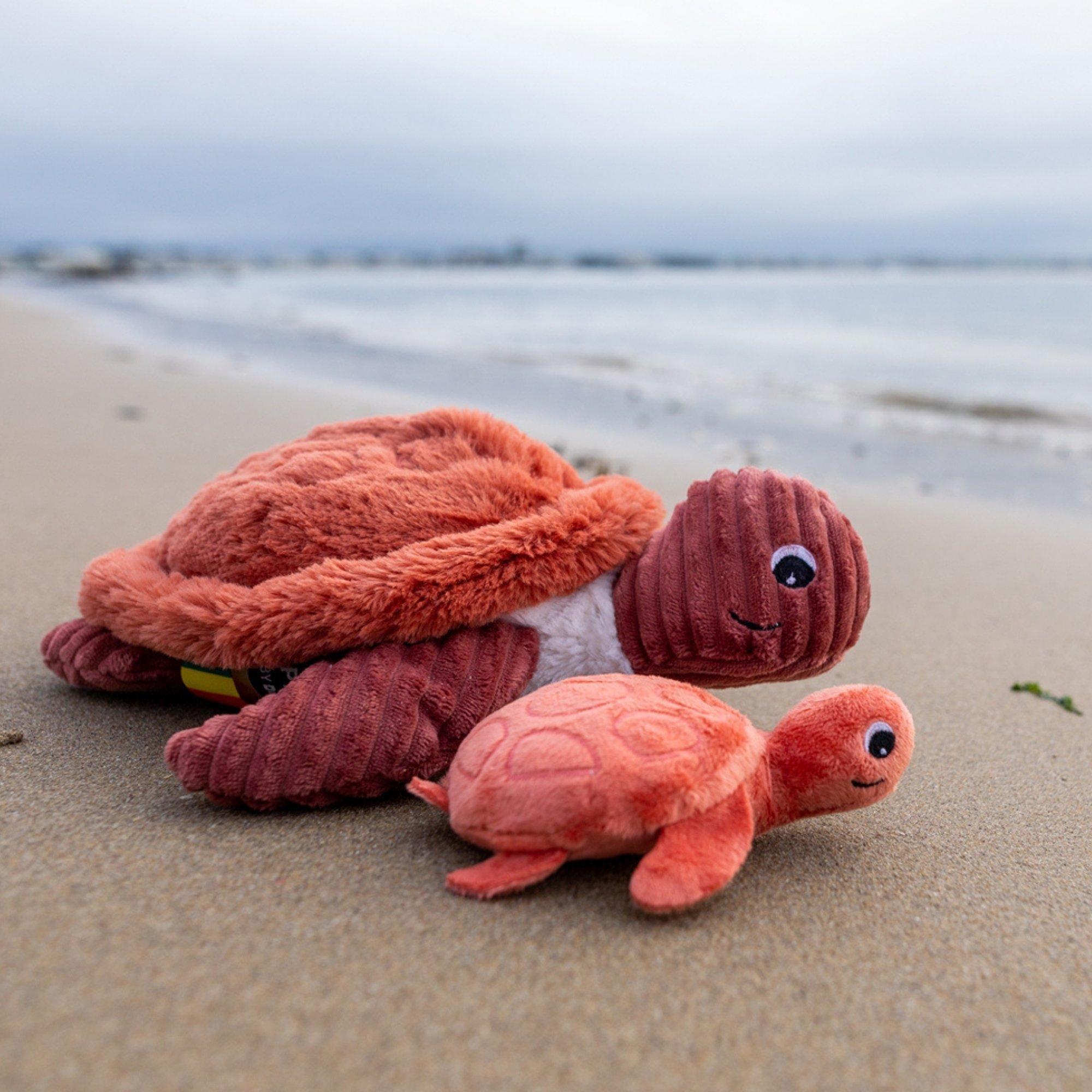 Sea Turtle Mom & Her Baby - Secret Keeper Plush Toy image number 4