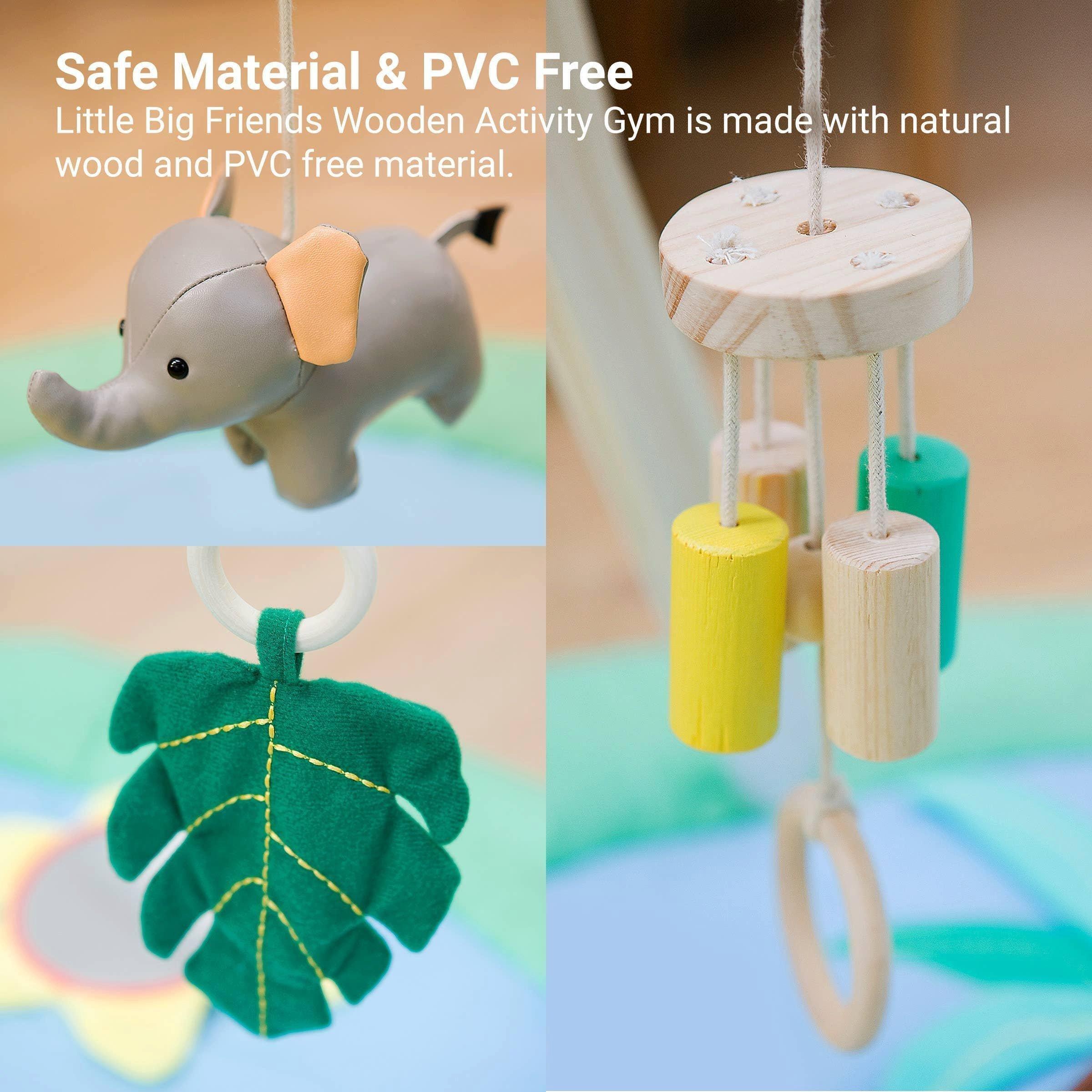 Wooden Activity Arch - Jungle, Baby Gym image number 3