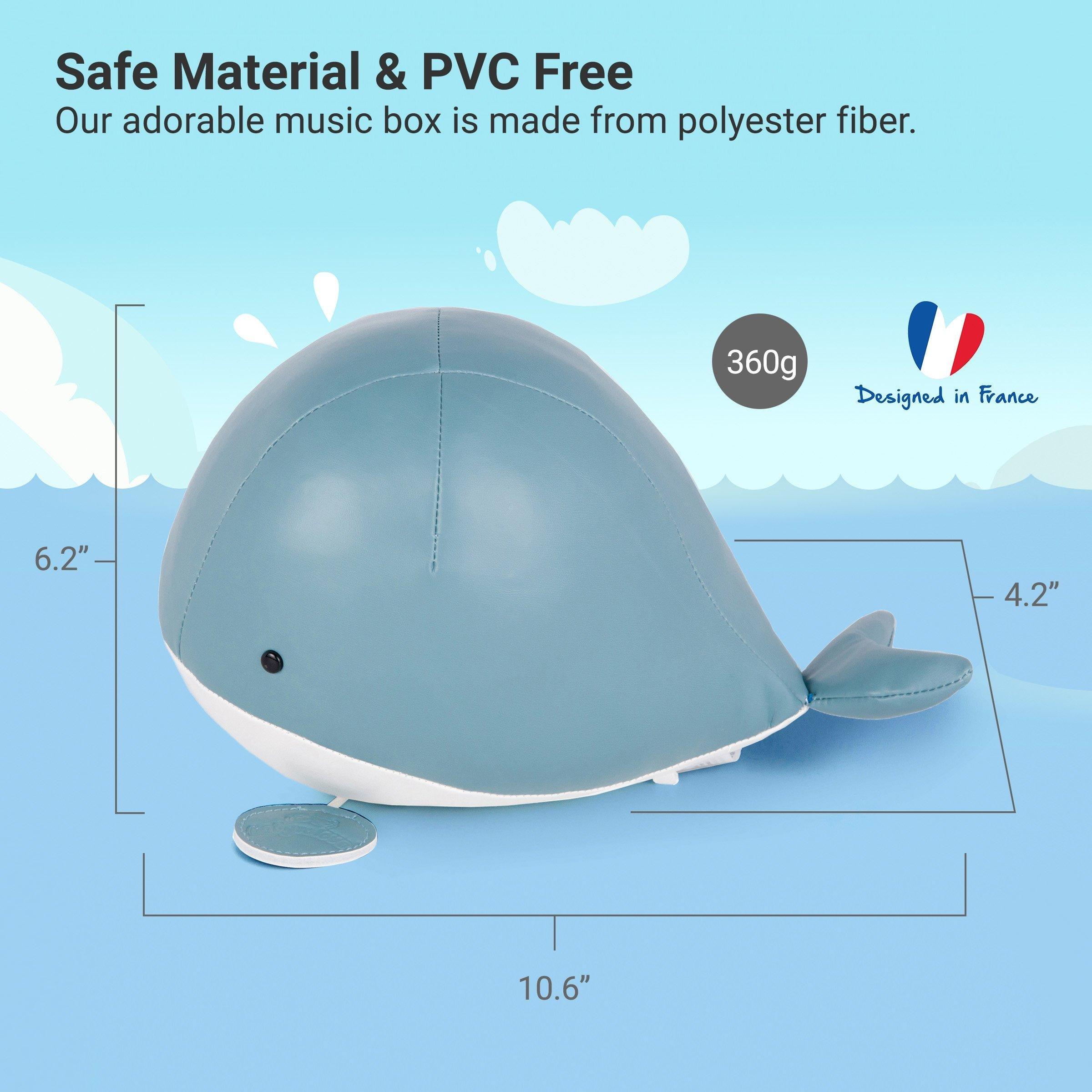 Musical Animals - Whale, Plush Baby Music Box image number 2