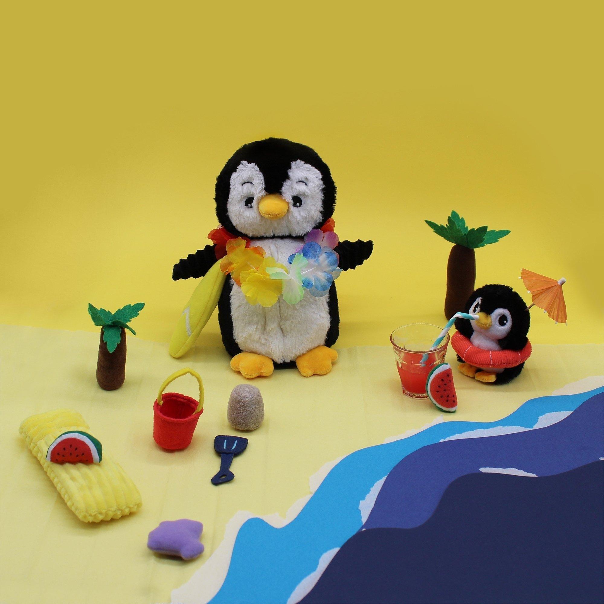 Penguin Mom & Her Baby - Secret Keeper Plush Toy image number 3