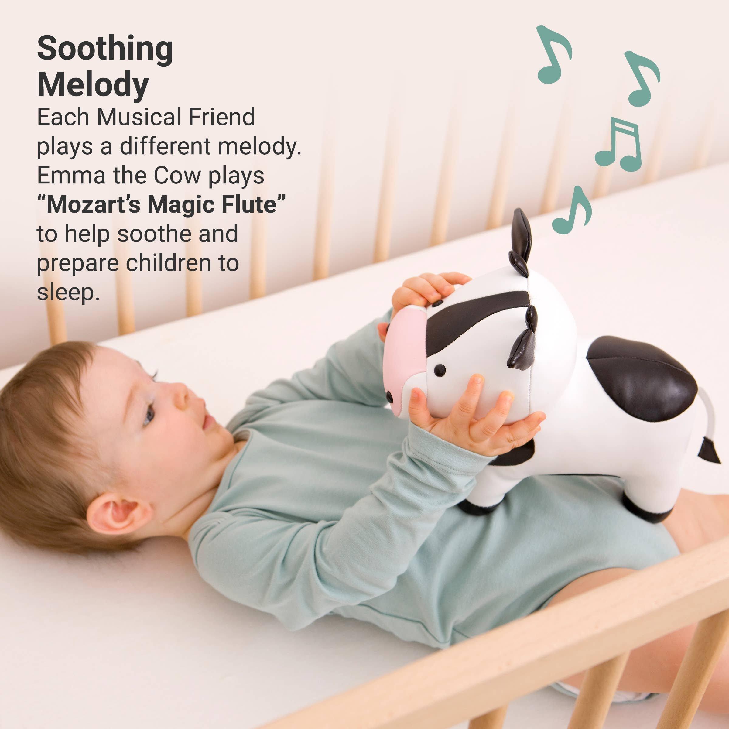 Musical Animals - Cow, Plush Baby Music Box image number 2