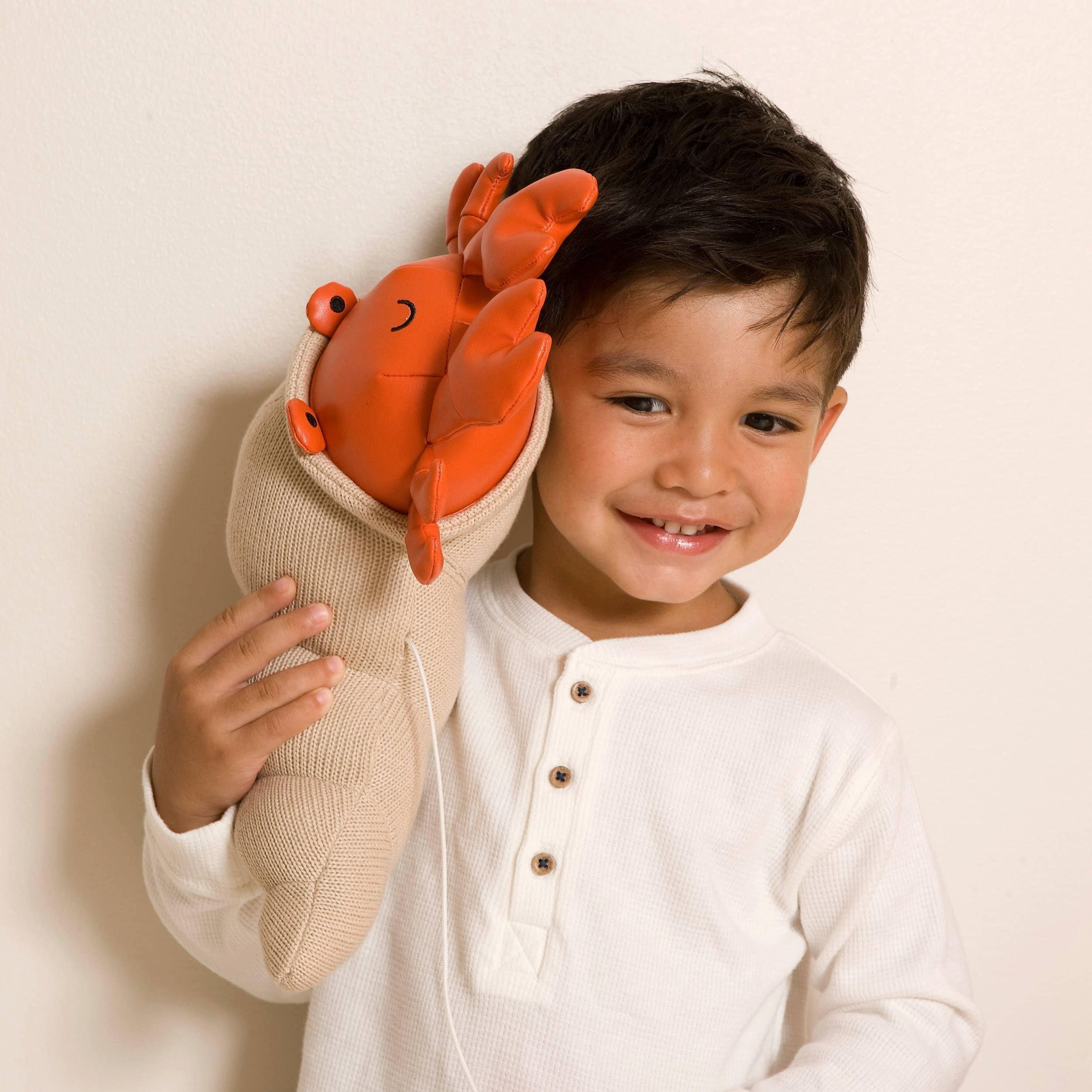 Musical Animals - Crab, Plush Baby Music Box image number 1
