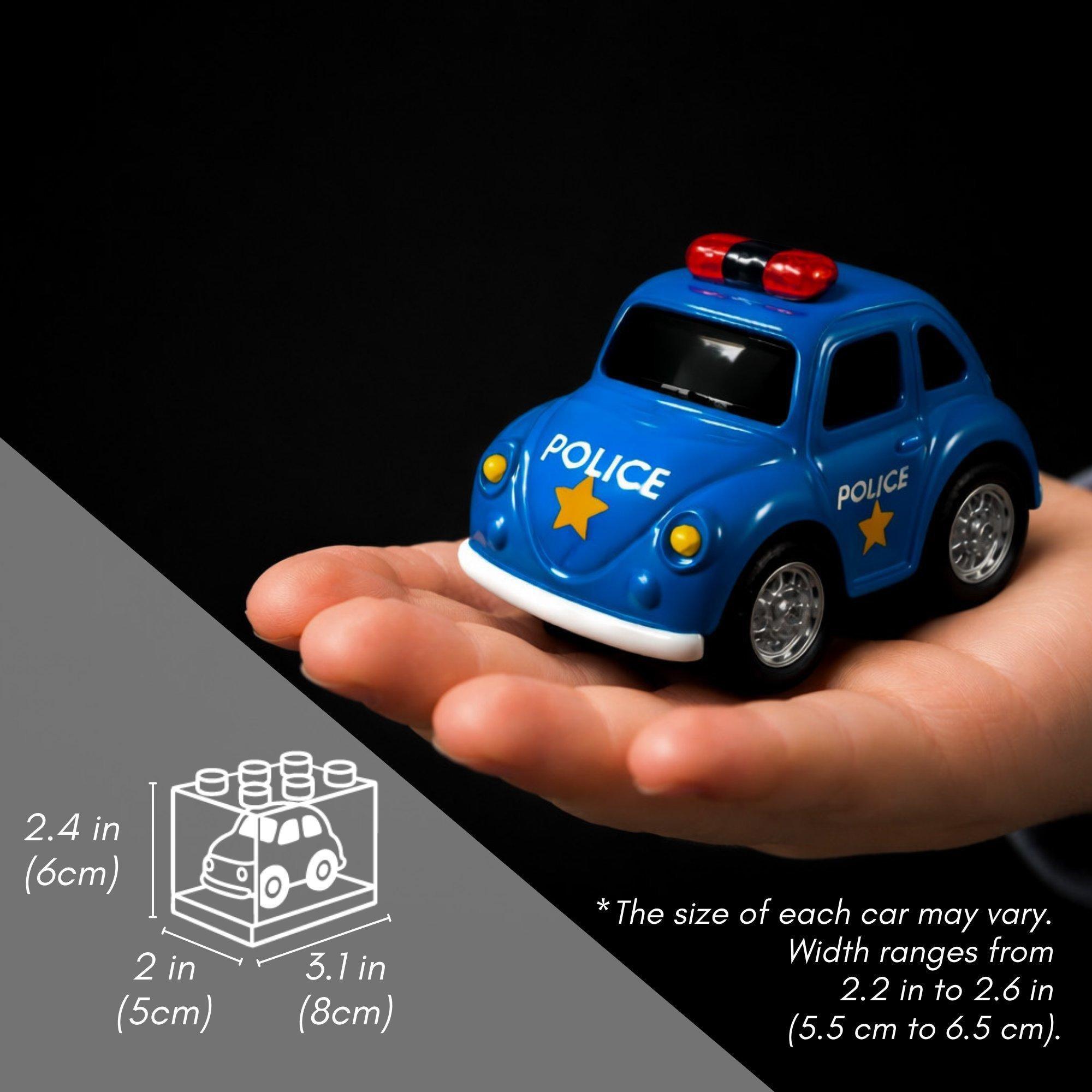 VVC Construction Vehicles, Stackable Pull-Back Diecast Cars (12 Pack) image number 3