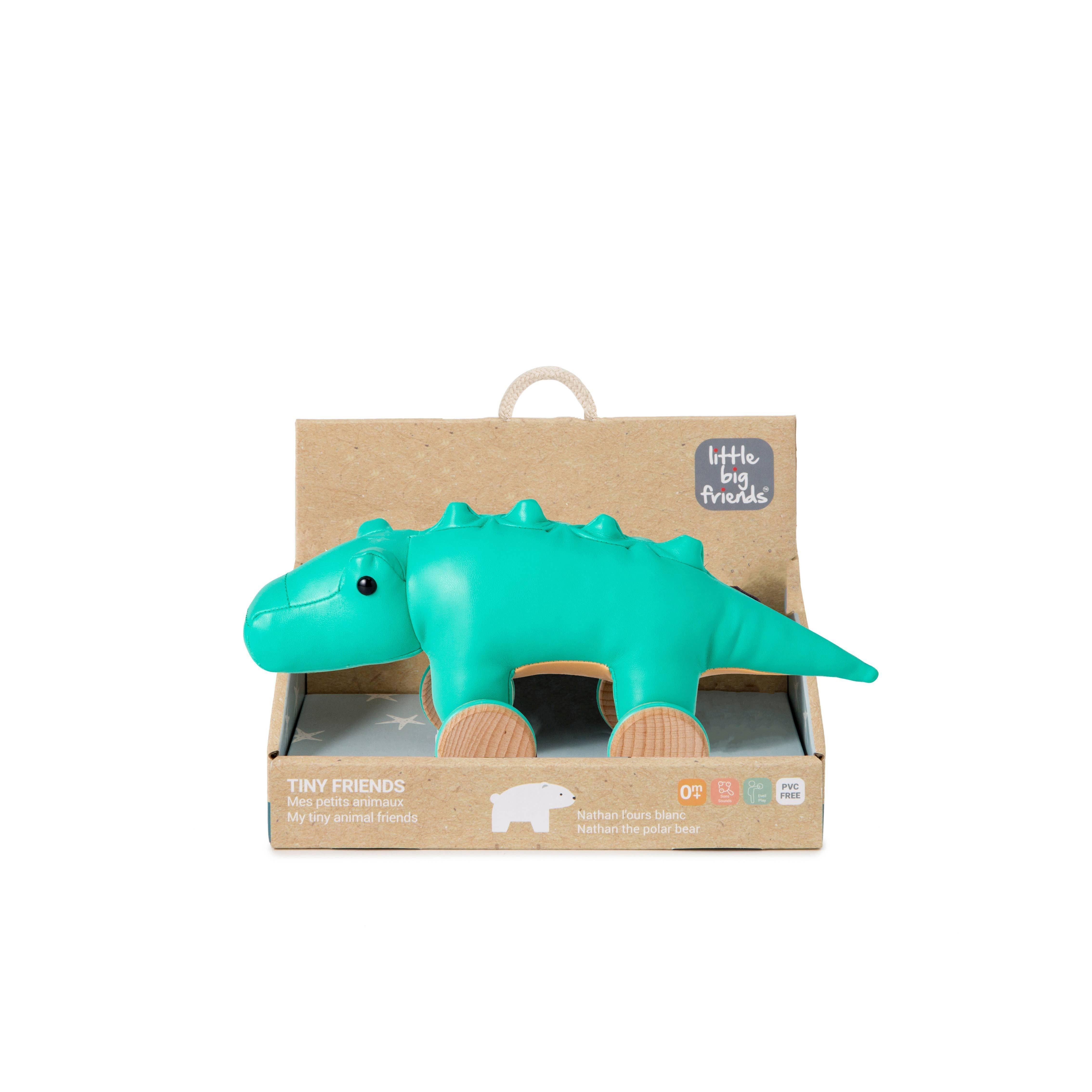 Pull Along Friends - Achille the Crocodile, Plush Toy image number 4