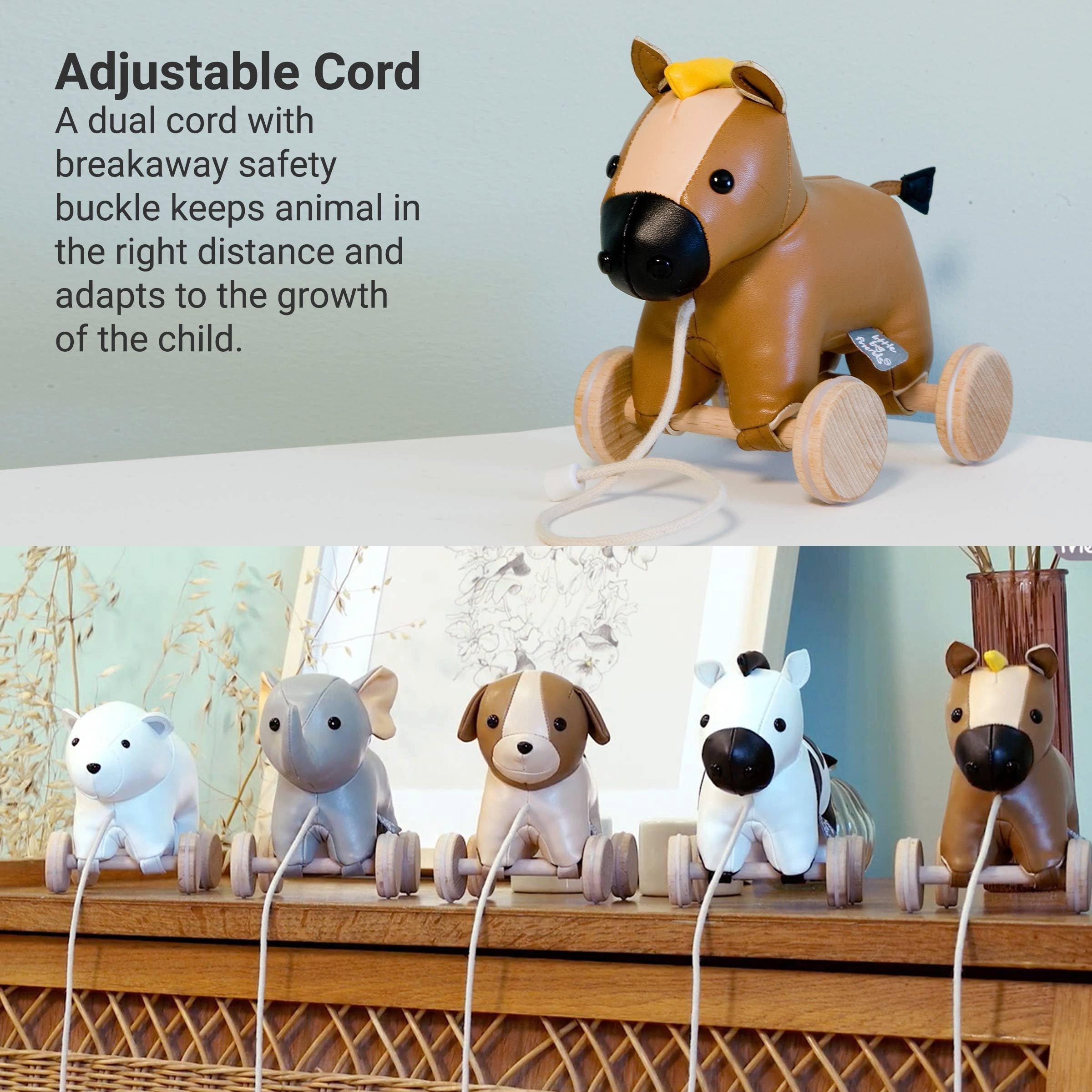 Pull Along Friends - Charles the Horse, Plush Toy image number 2