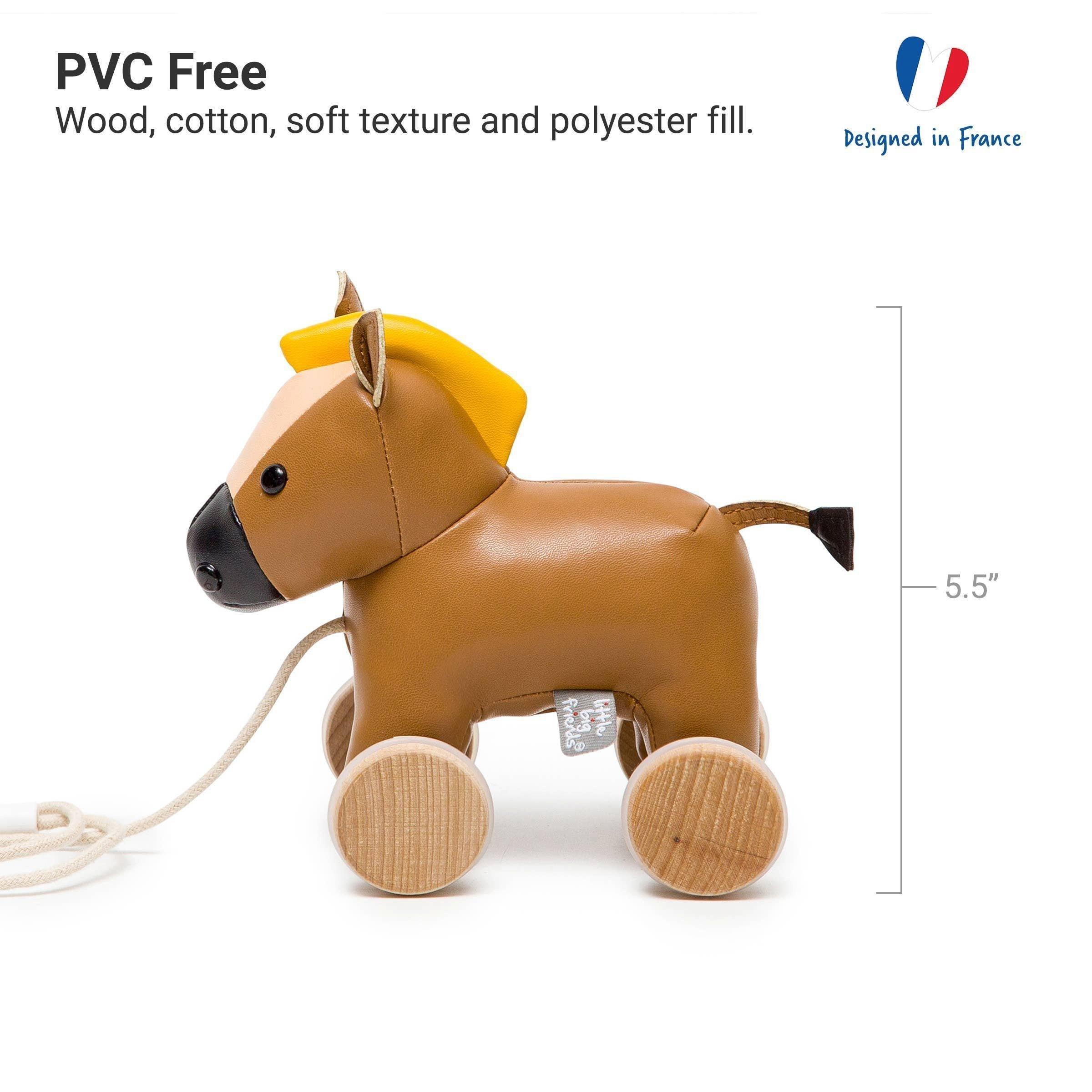 Pull Along Friends - Charles the Horse, Plush Toy image number 3