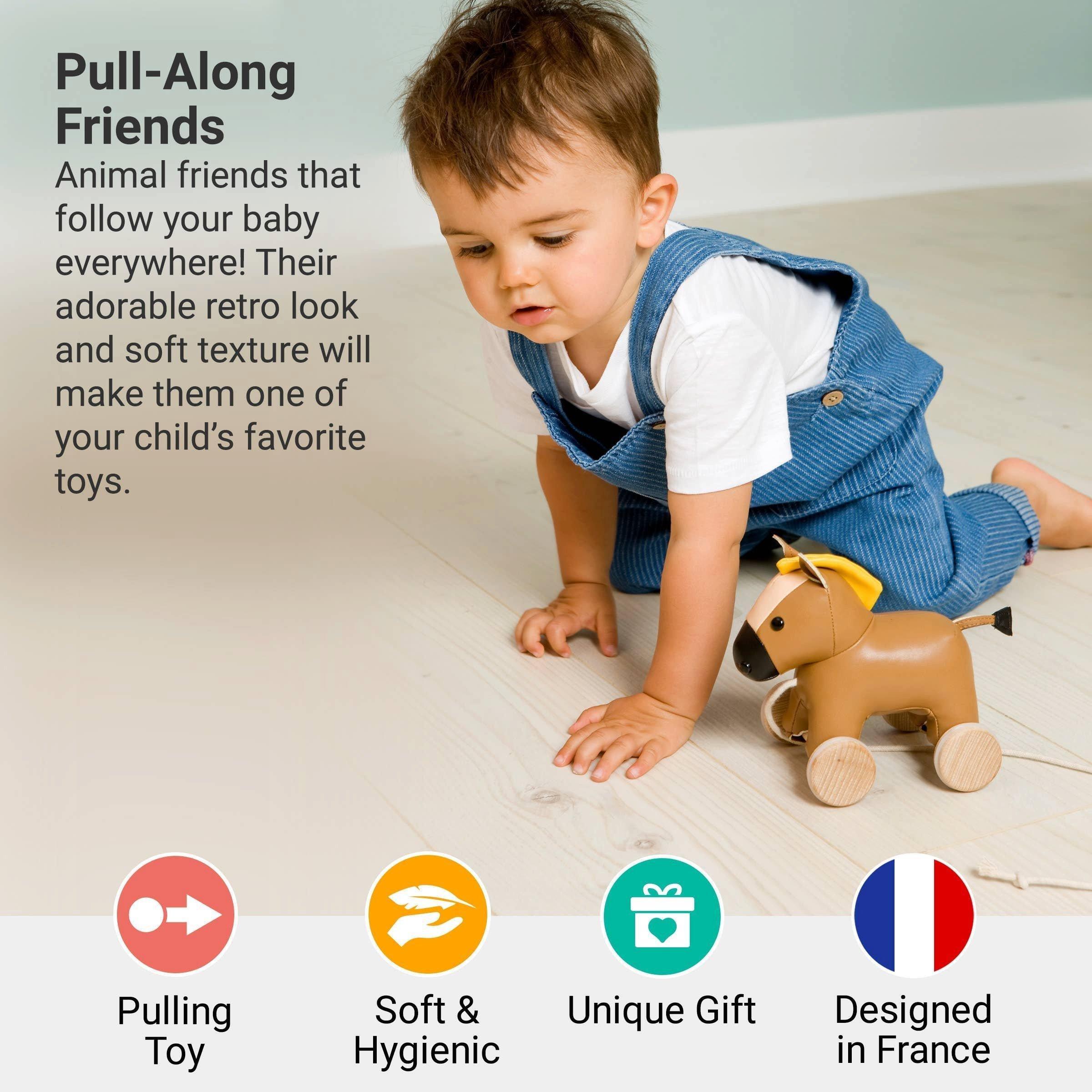 Pull Along Friends - Charles the Horse, Plush Toy image number 1