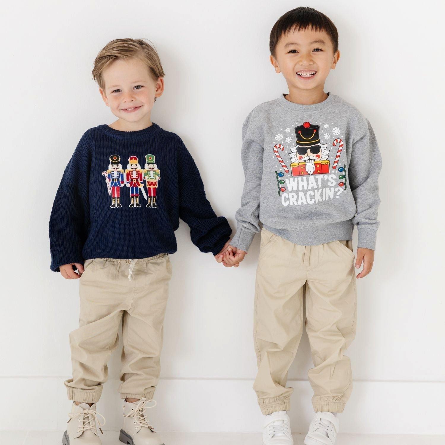 Nutcracker Patch Christmas Sweater image number 3