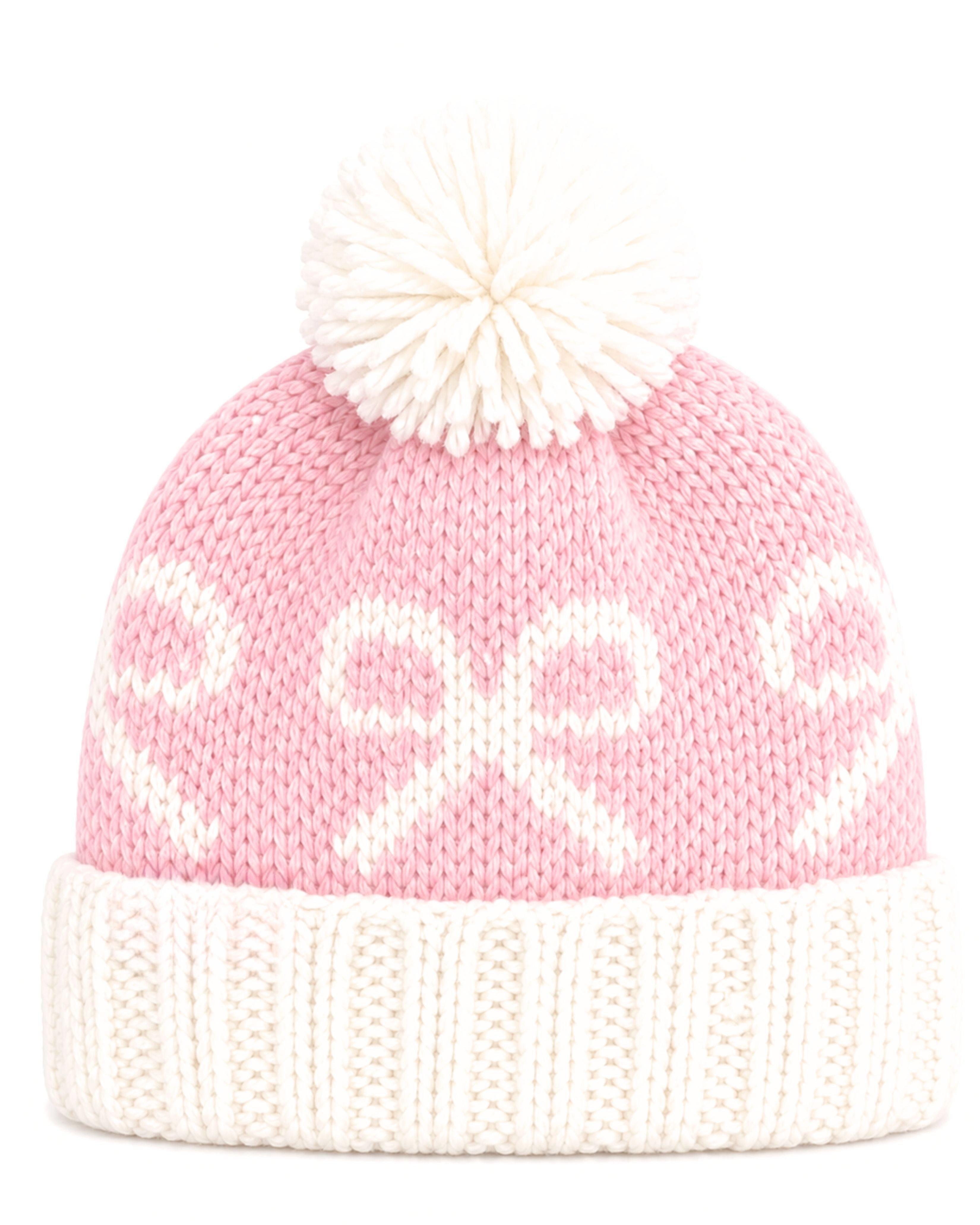 Bows Bobble Hat - Pink image number 2