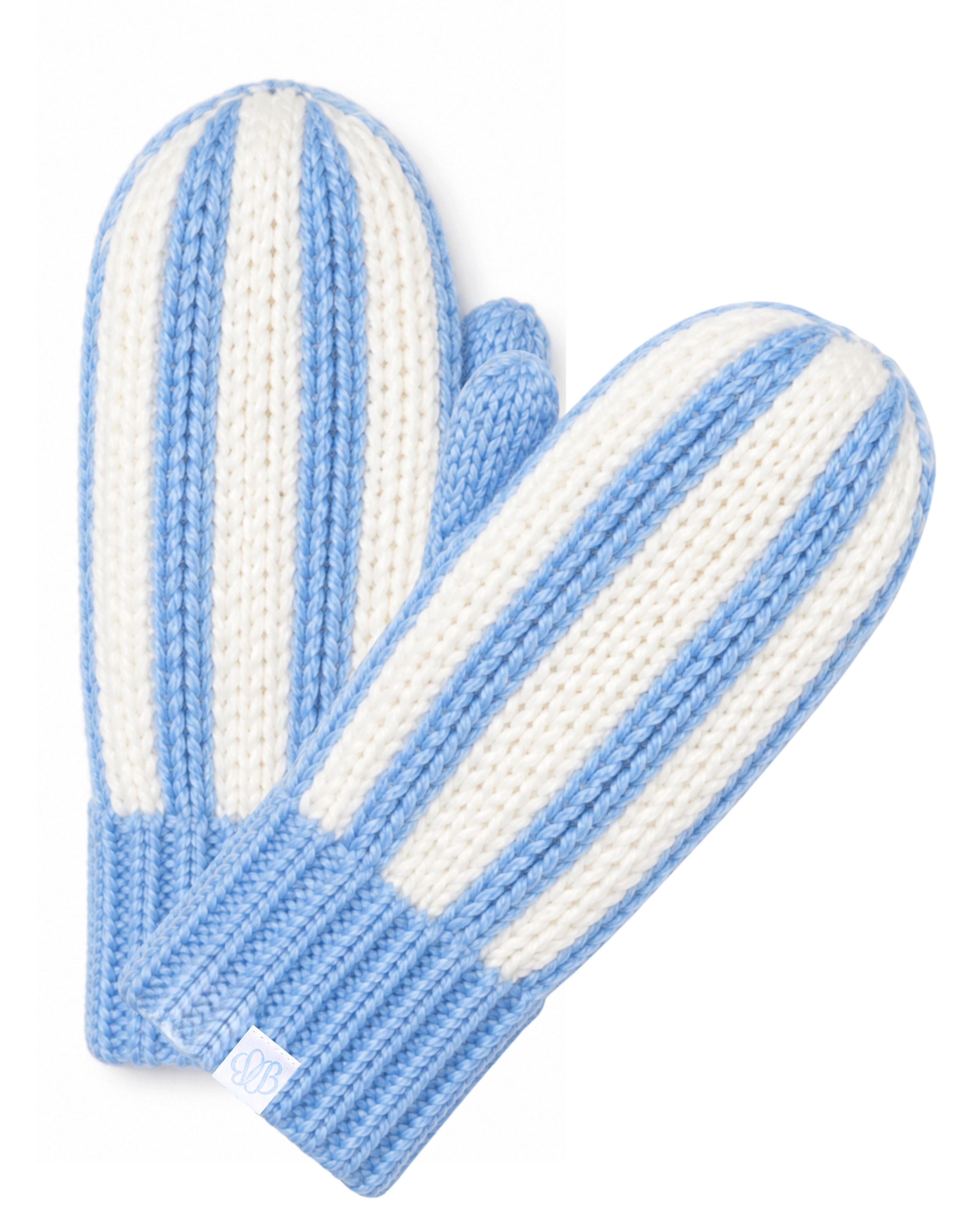 Regatta Striped Mittens - Blue image number 2
