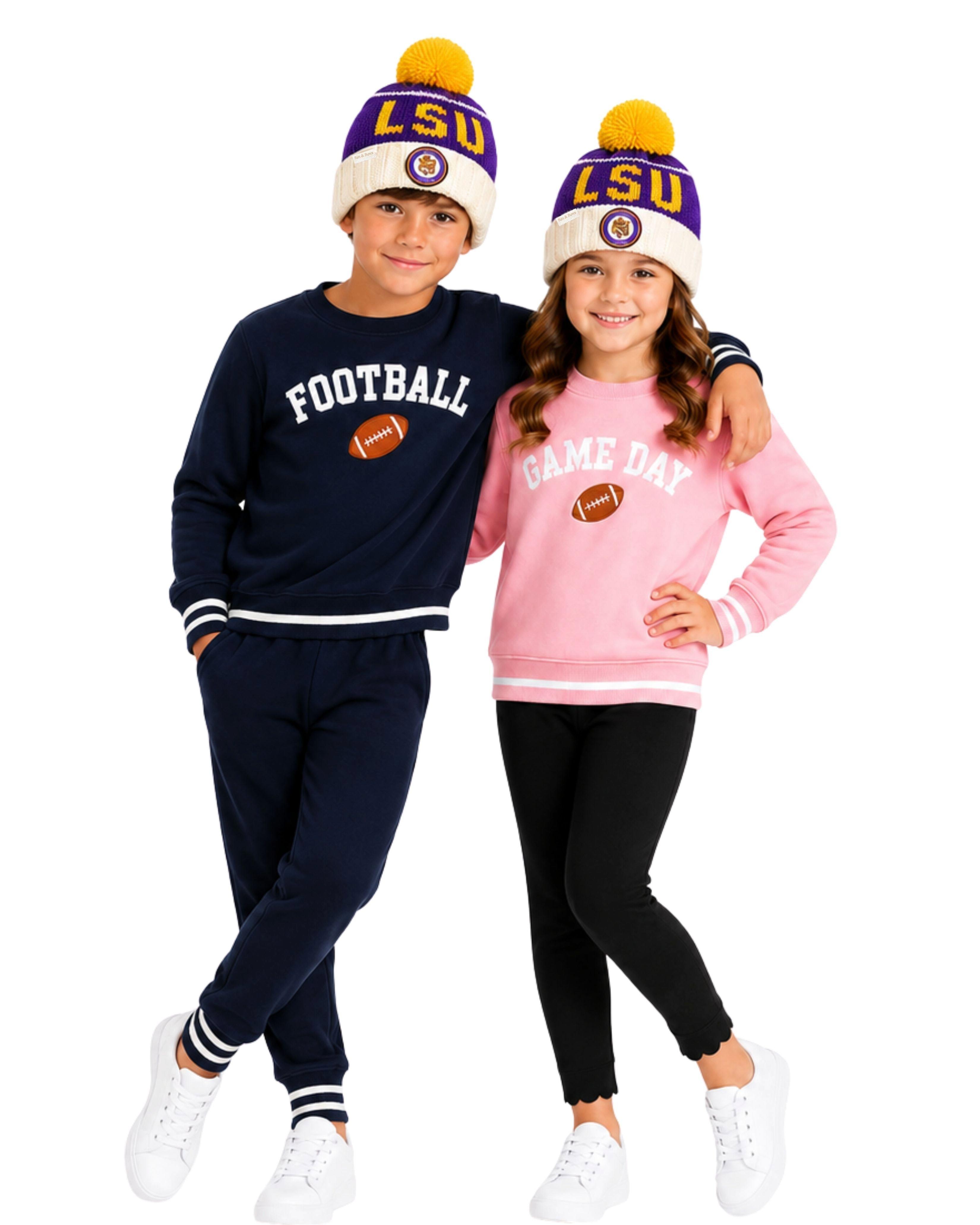 LSU Tigers Bobble Hat image number 3