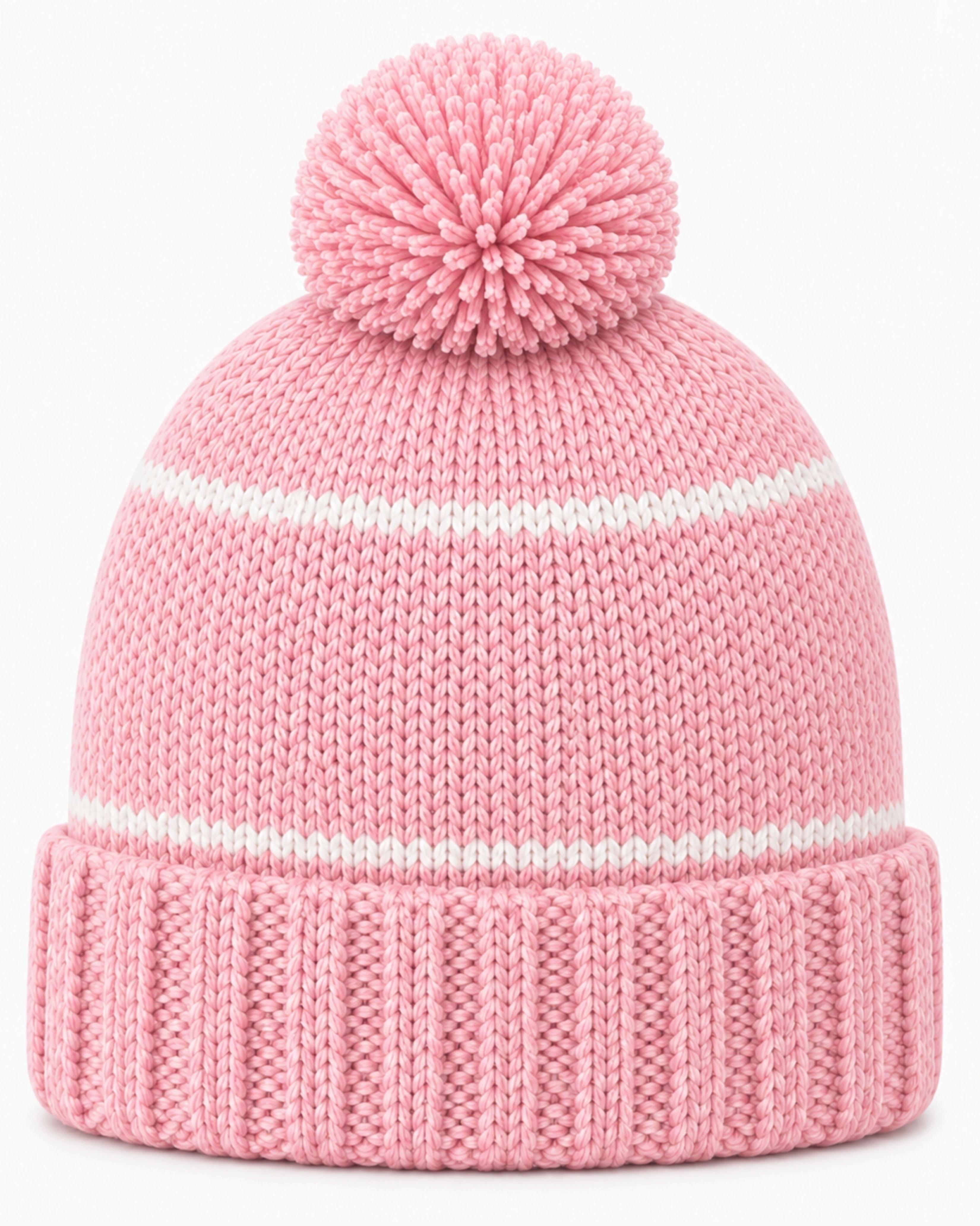 Mini Bobble Hat - Pink image number 3
